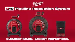 200’ Stiff Pipeline Inspection Reel