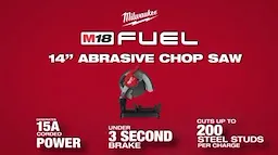 M18 FUEL™ 14" Abrasive Chop Saw