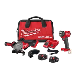 M18 FUEL™ Compact Impact Wrench and Grinder 2-Tool Combo Kit