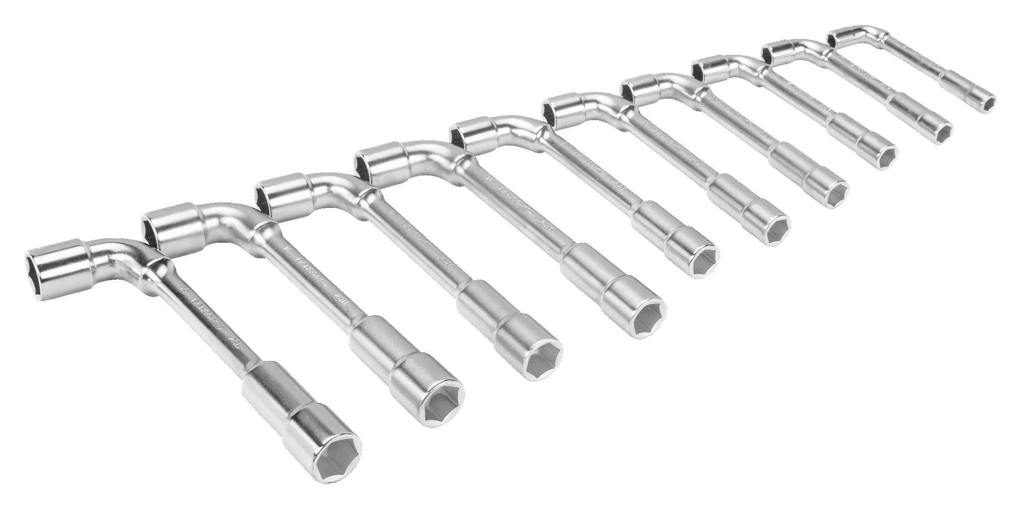 Metric Double Head Offset Socket Wrench Set with 6 x 6-Point Dynamic-Drive™ - 10 Pcs