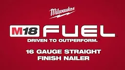 M18 FUEL™ 16 Gauge Straight Finish Nailer