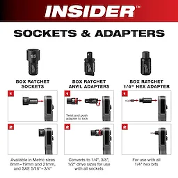 M12 FUEL™ INSIDER™ Extended Reach Box Ratchet