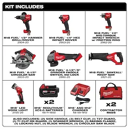 M18 FUEL™ 7-Tool Combo Kit