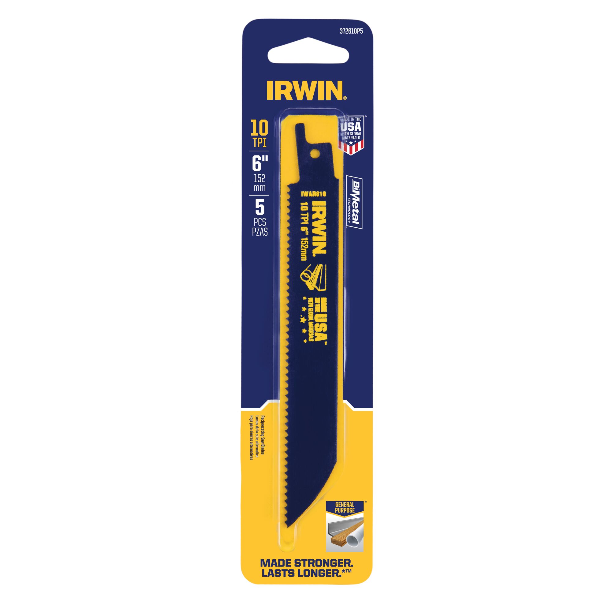 Metal & Wood Cutting Reciprocating Bi-Metal Blades