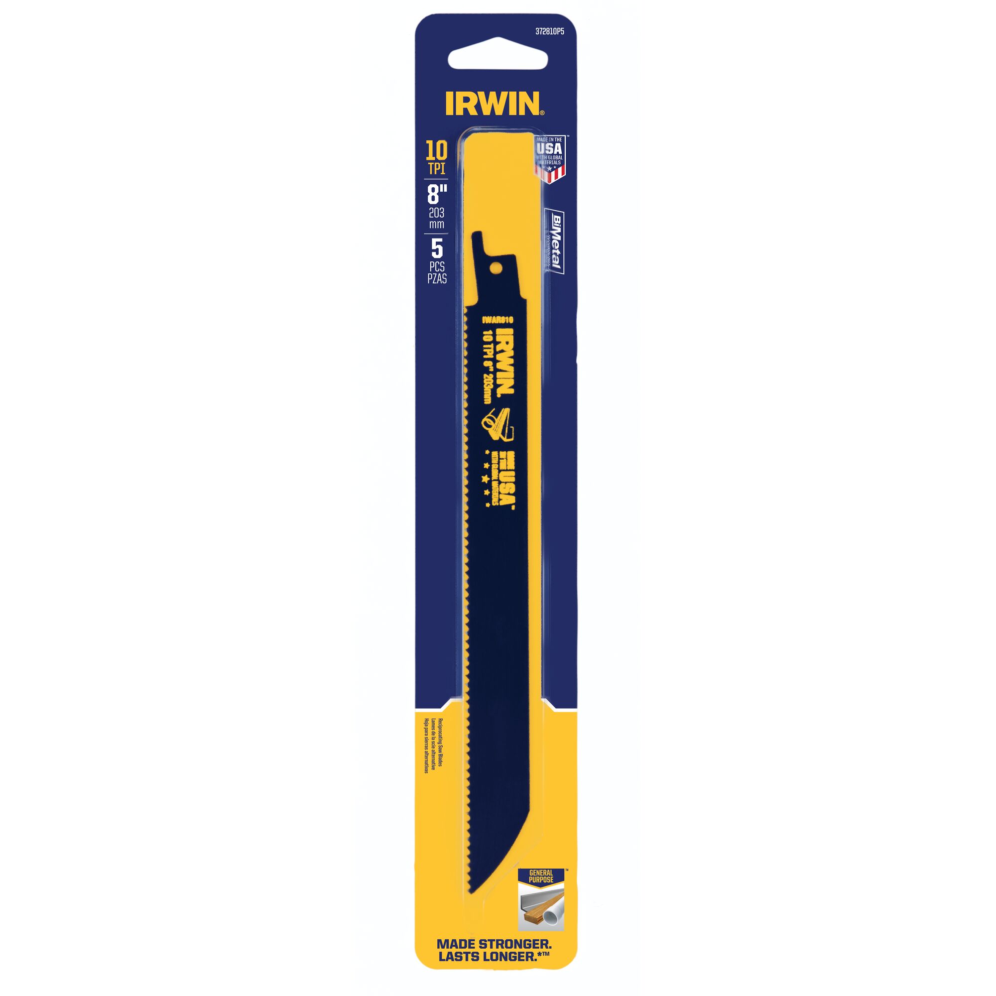 Metal & Wood Cutting Reciprocating Bi-Metal Blades
