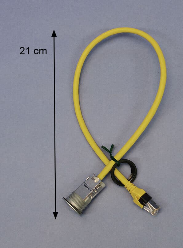 Extension cable RJ45 connector, R1…R5; Extension cable for industrial type of RJ45 connector for ACS880-01 frames R1-R5 IP21