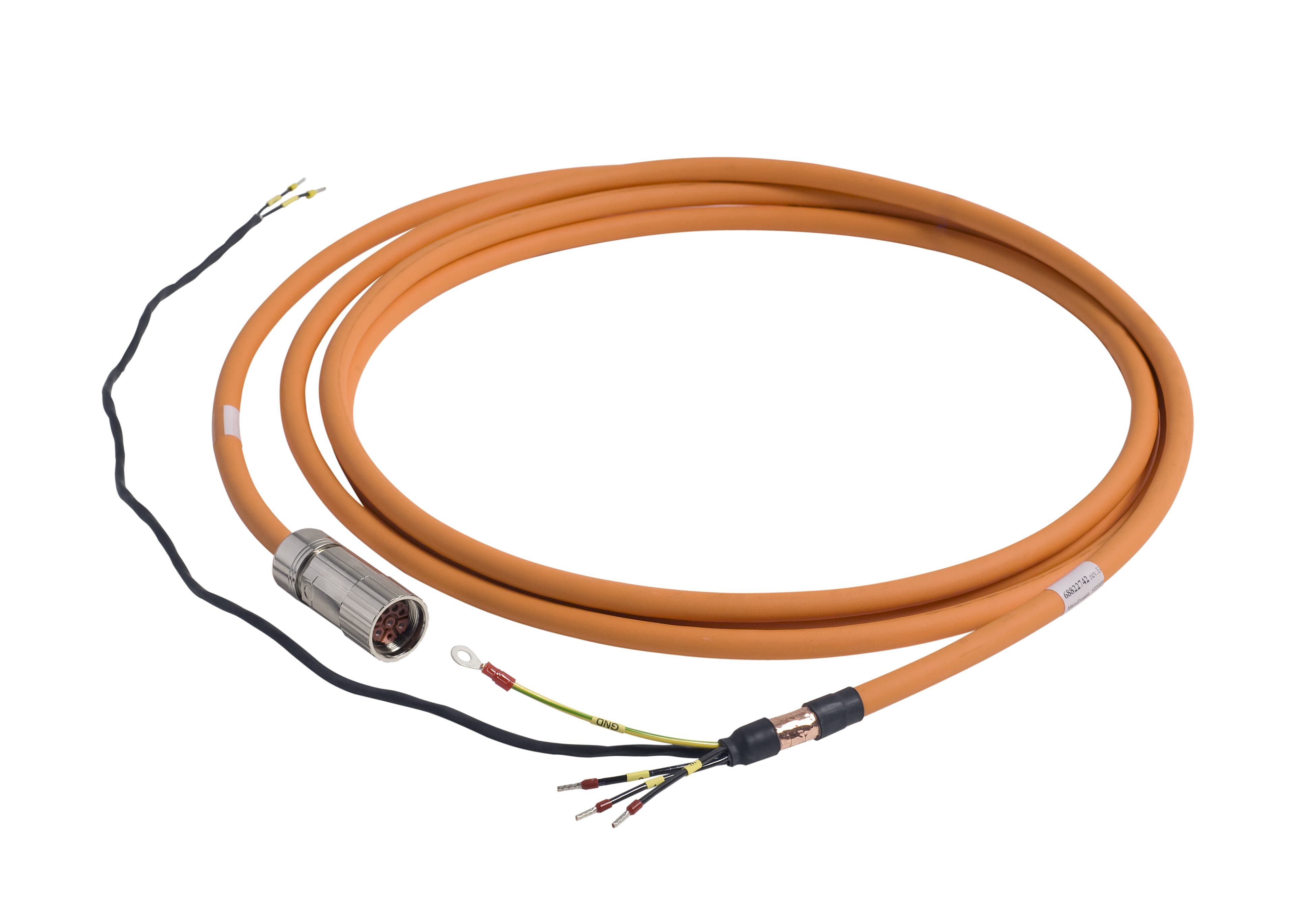 Full size cable connection terminals for input power cables