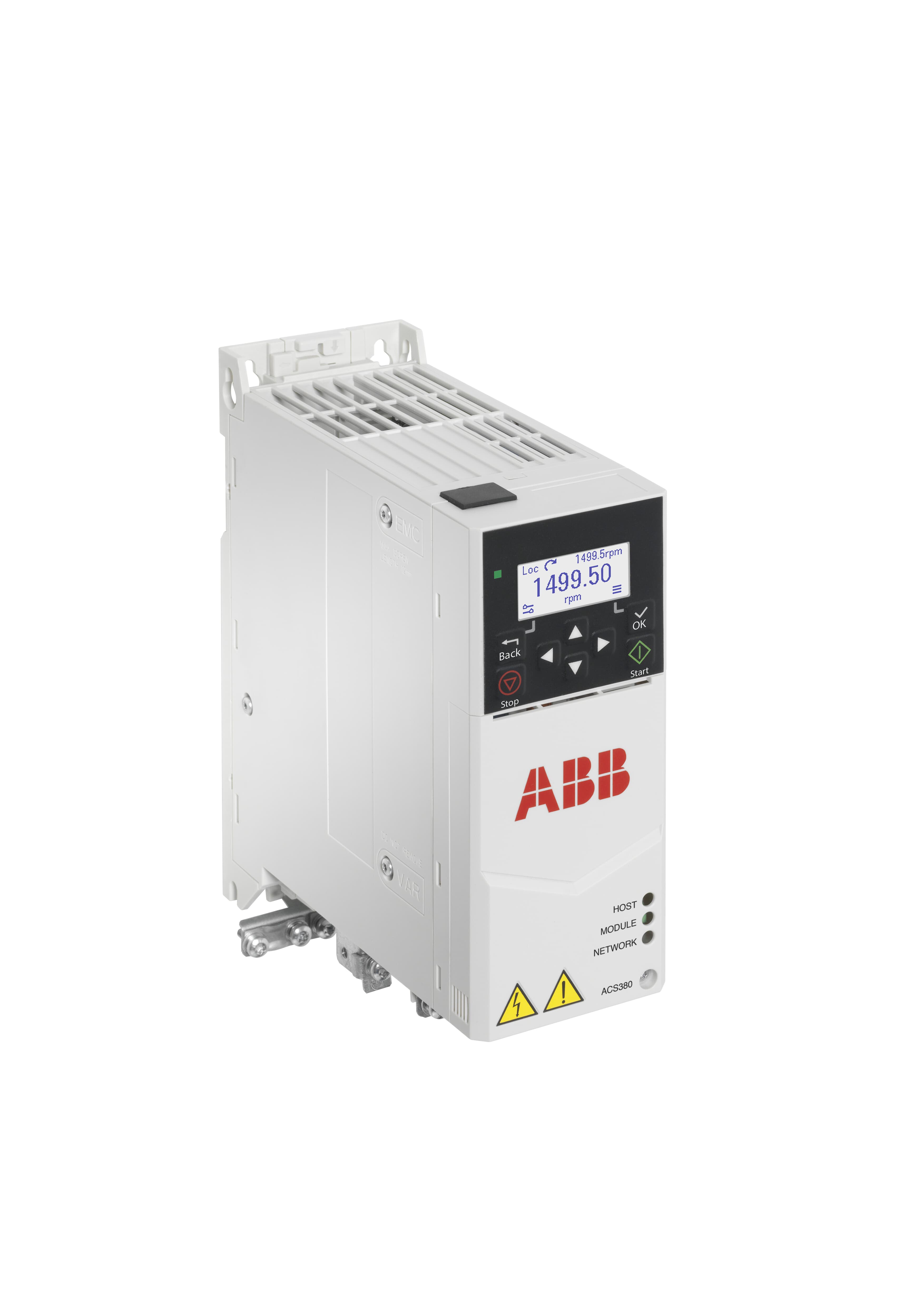 LV AC machinery drive module, IEC: Pn 0.55 kW, 1.8 A, 400 V, UL: Pld 0.75 Hp, 1.6 A, 480 V (ACS380-042C-01A8-4)