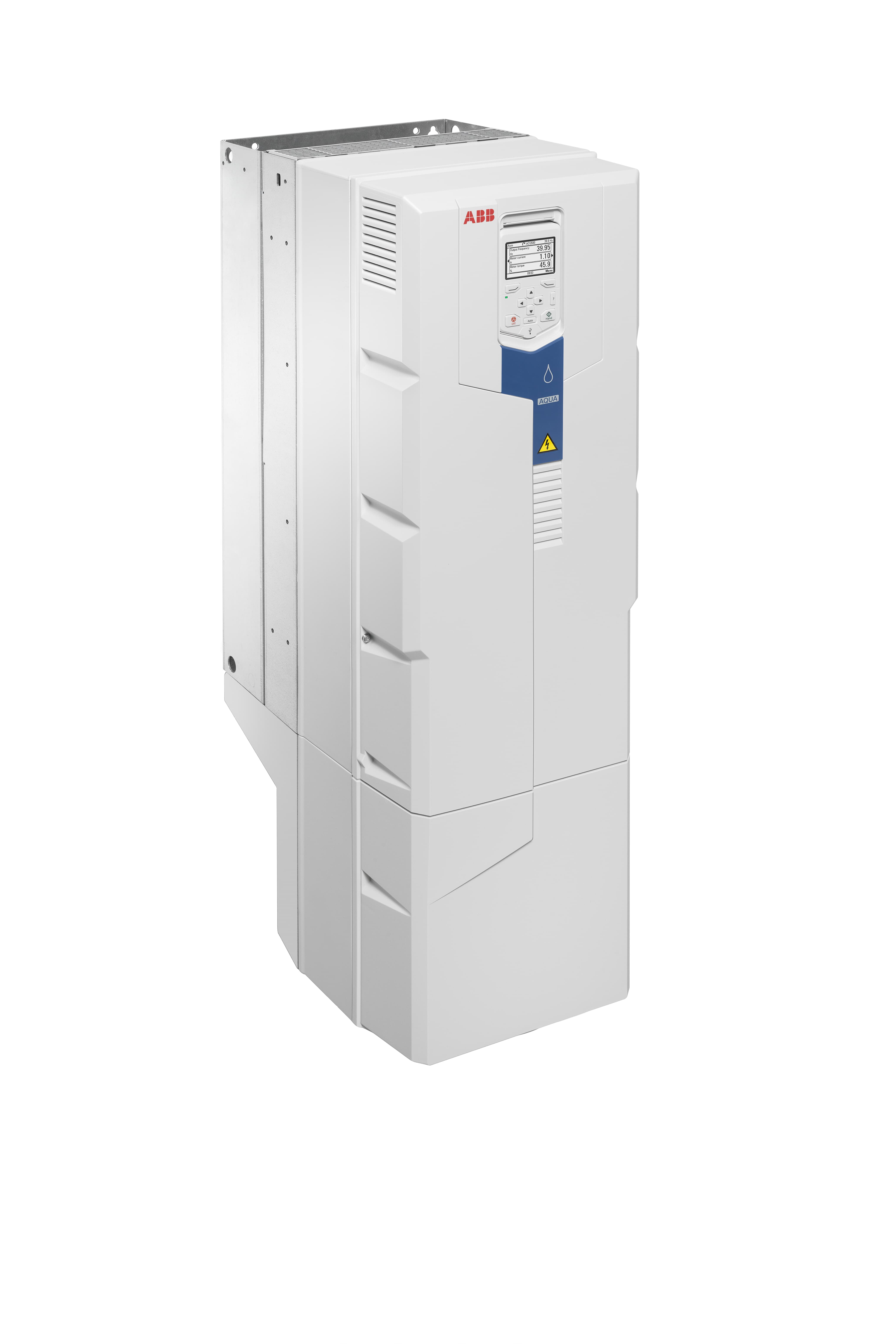 LV AC wall-mounted drive for water and wastewater, IEC: Pn 160 kW, 293 A, 400 V (ACQ580-01-293A-4)