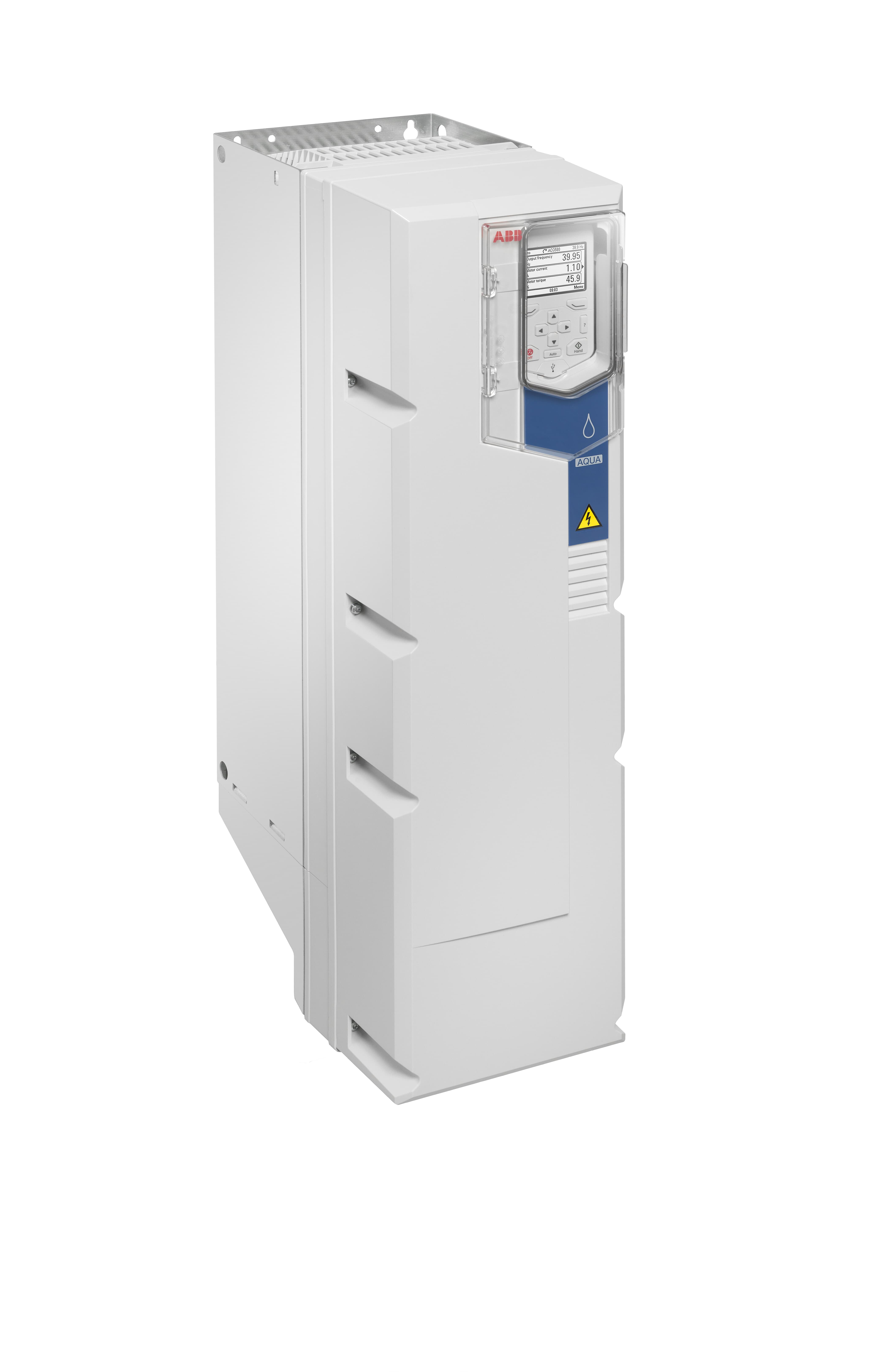 LV AC wall-mounted drive for water and wastewater, IEC: Pn 55 kW, 106 A, 400 V (ACQ580-01-106A-4+B056)
