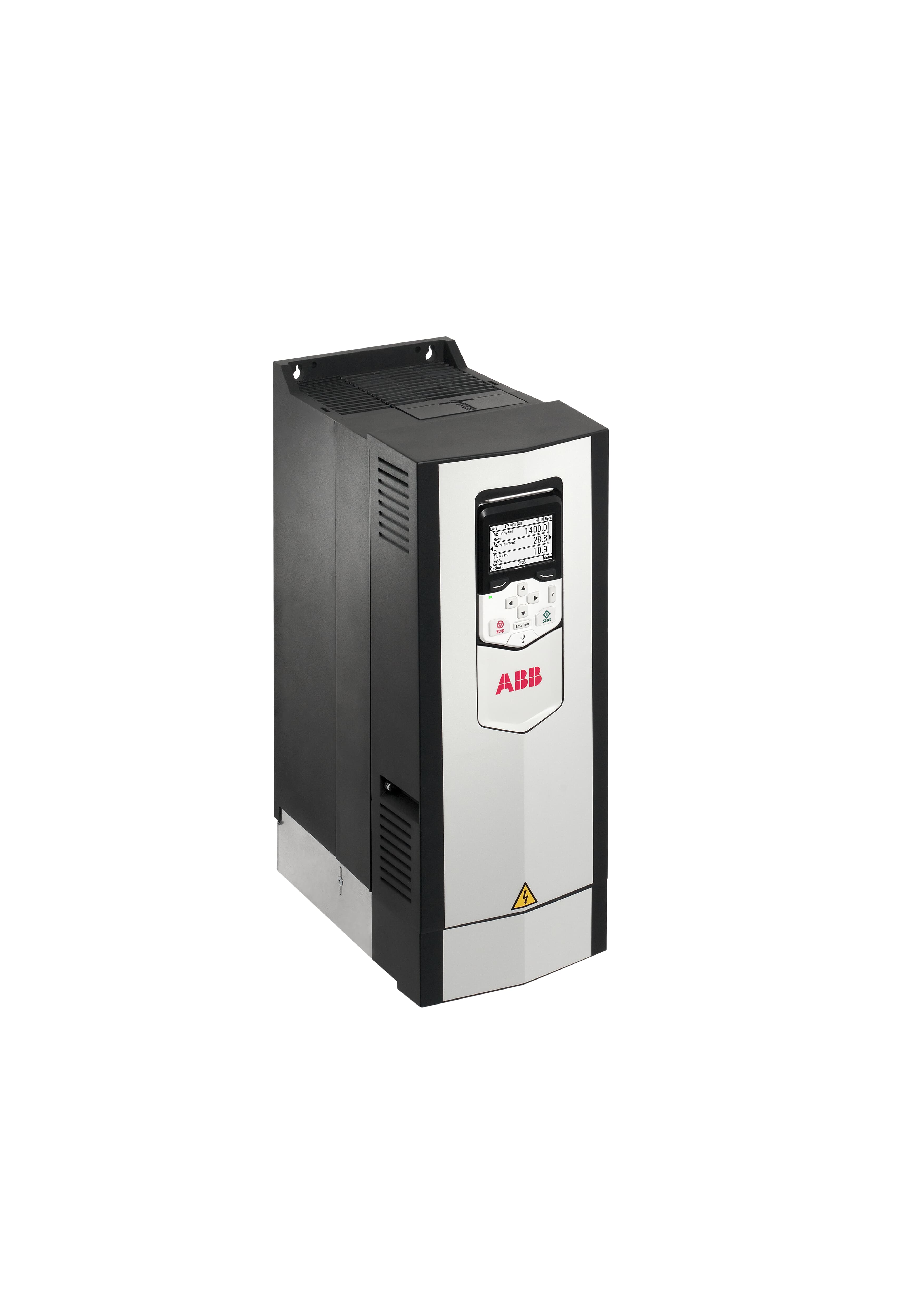 LV AC industrial wall-mounted single drive, IEC: Pn 15 kW, 35 A, 400 V, UL: Pld - Hp, - A, - V (ACS880-01-035A-3+N7502)