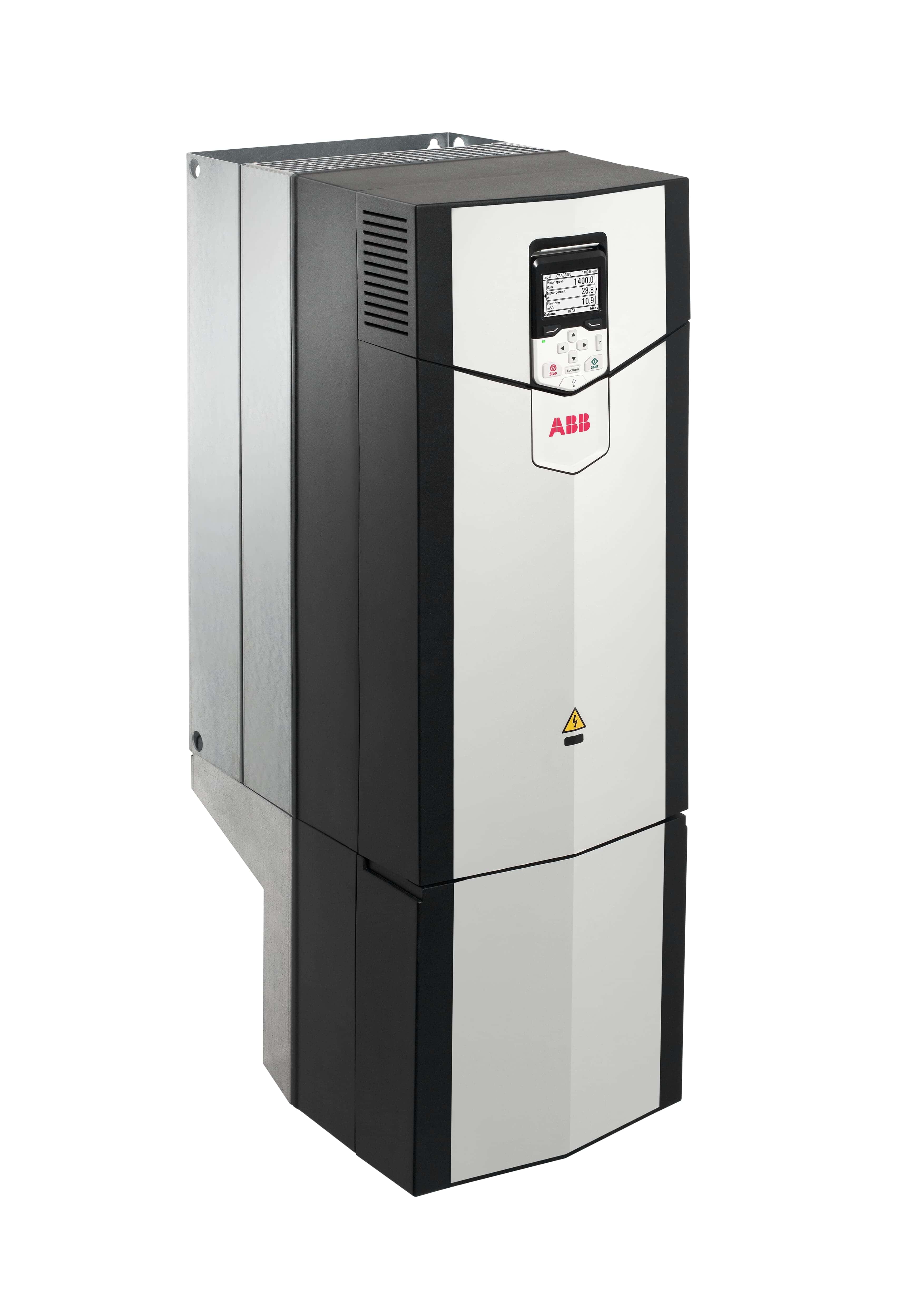 LV AC industrial wall-mounted single drive, IEC: Pn 90 kW, 202 A, 400 V, UL: Pld - Hp, - A, - V (ACS880-01-202A-3+N7502)