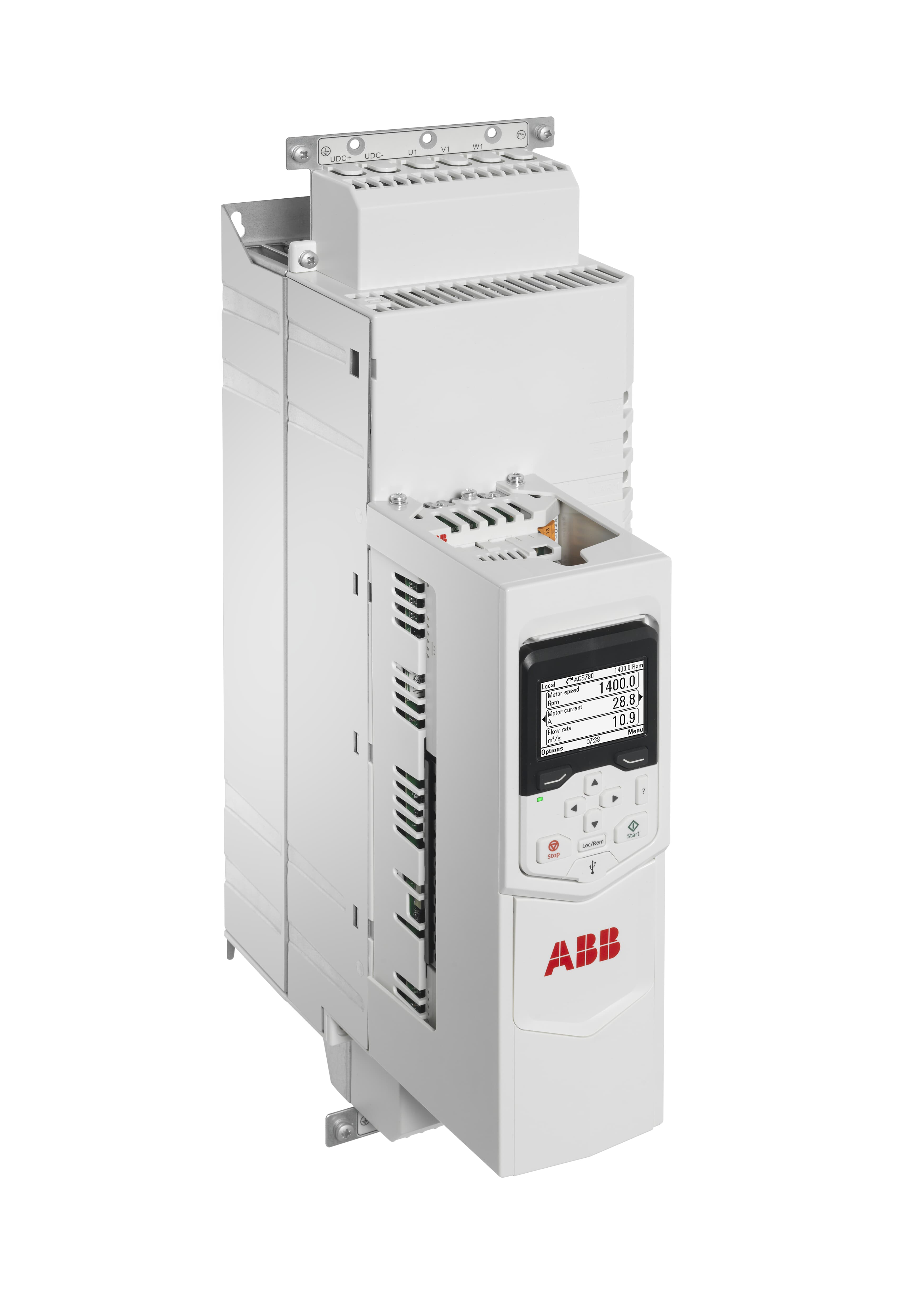 LV AC machinery drive module, IEC: Pn 22 kW, 50 A, 400 V, UL: Pld 30 Hp, 46 A, 480 V (ACS880-M04-050A-5)