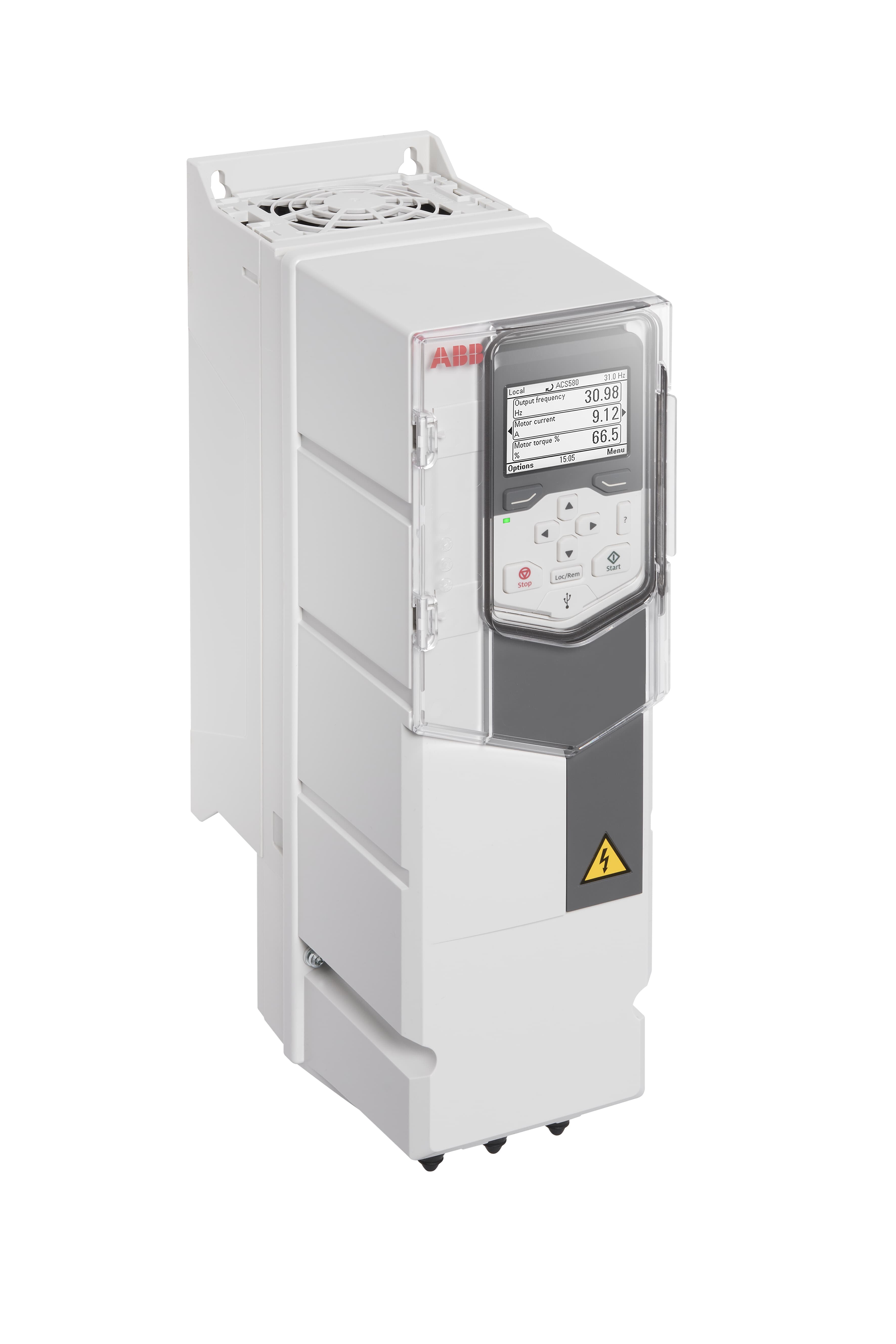 LV AC general purpose wall-mounted drive, IEC: Pn 4 kW, 9.4 A, 400 V (ACS580-01-09A5-4+B056)