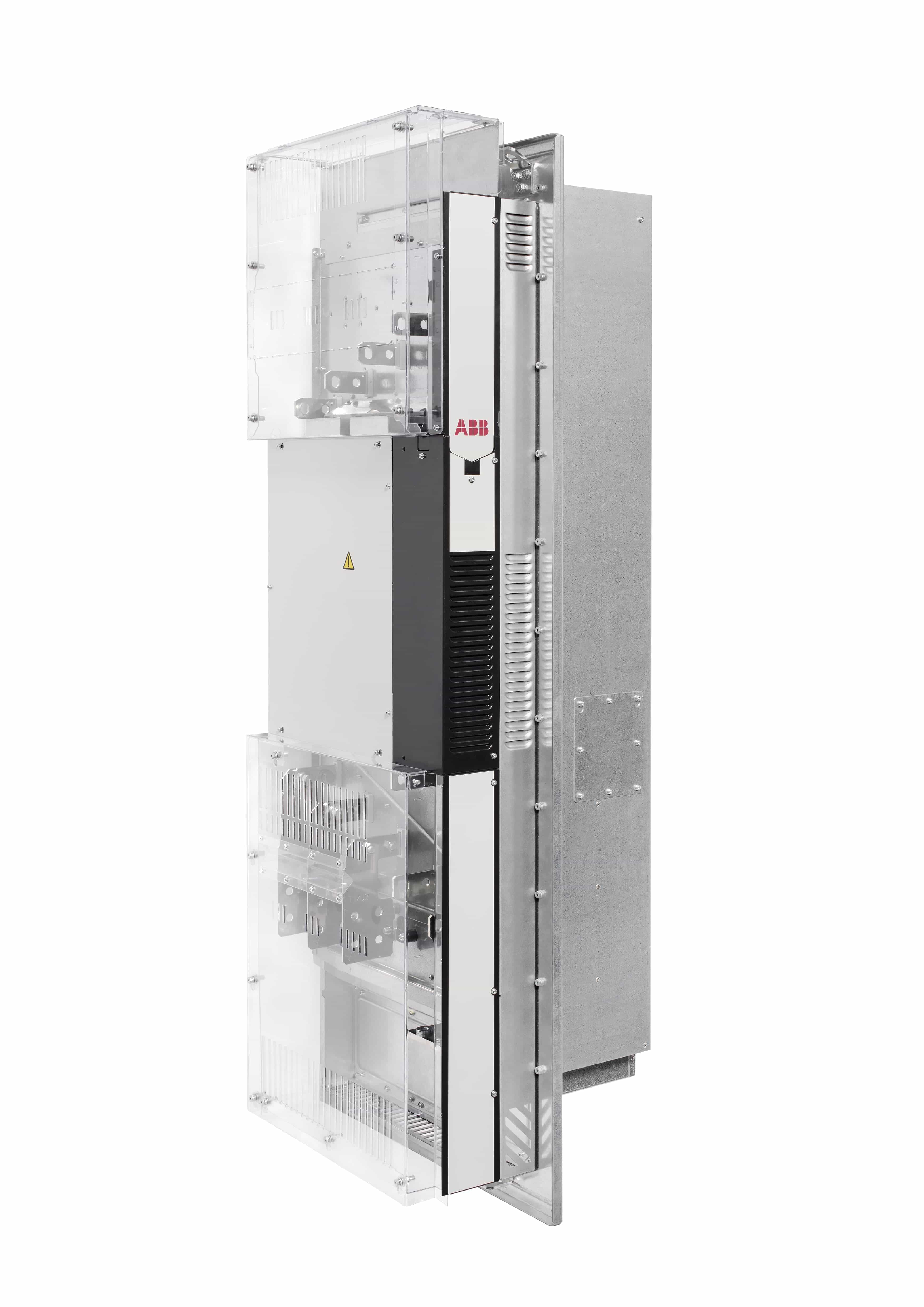 LV AC industrial flange-mounted single drive module, IEC: Pn 630 kW, 880 A, 500 V, UL: Pld 700 Hp, 857 A, 480 V (ACS880-04F-880A-5)