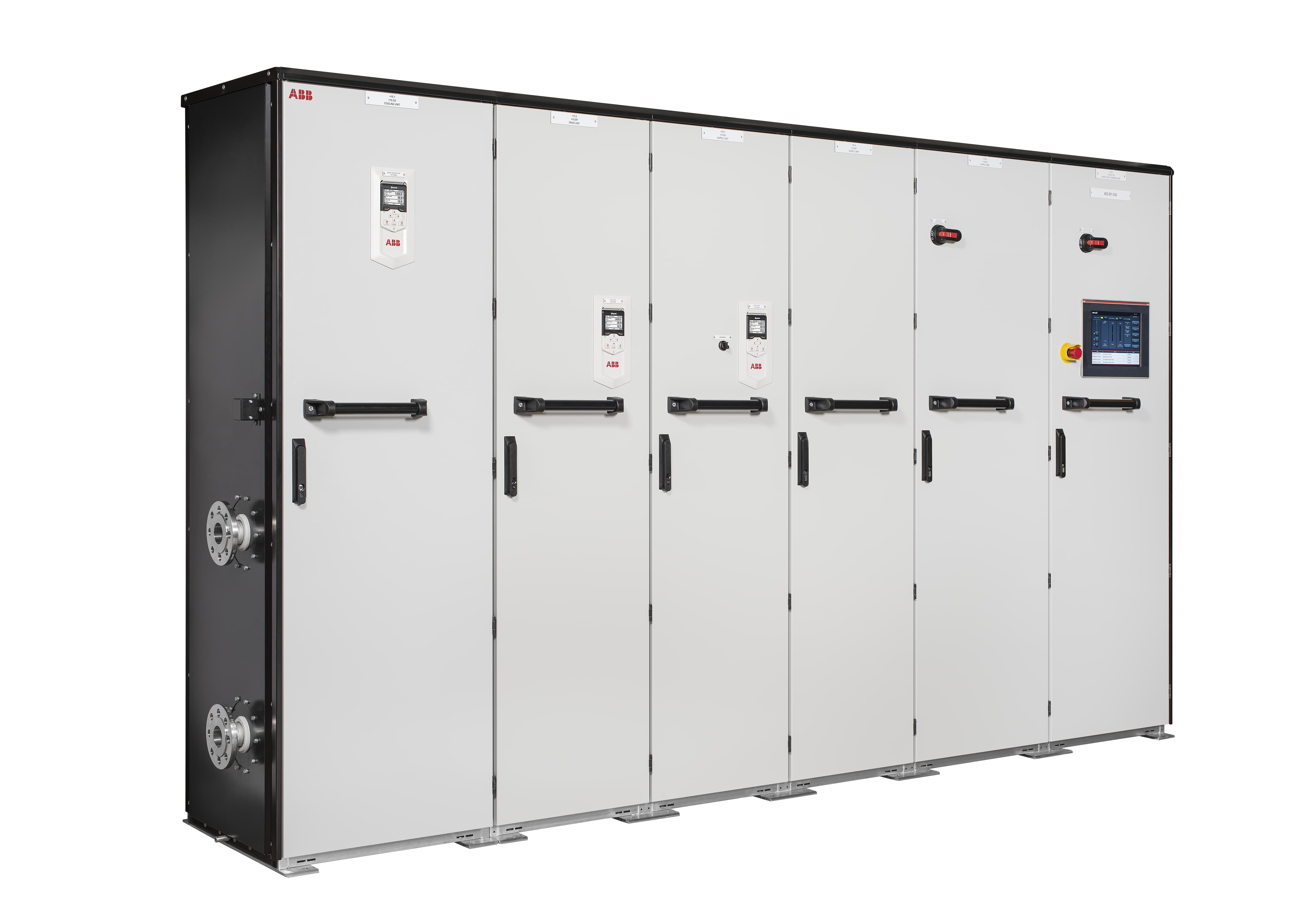 ACS880-37LC Liquid-cooled cabinet-built low harmonic drive