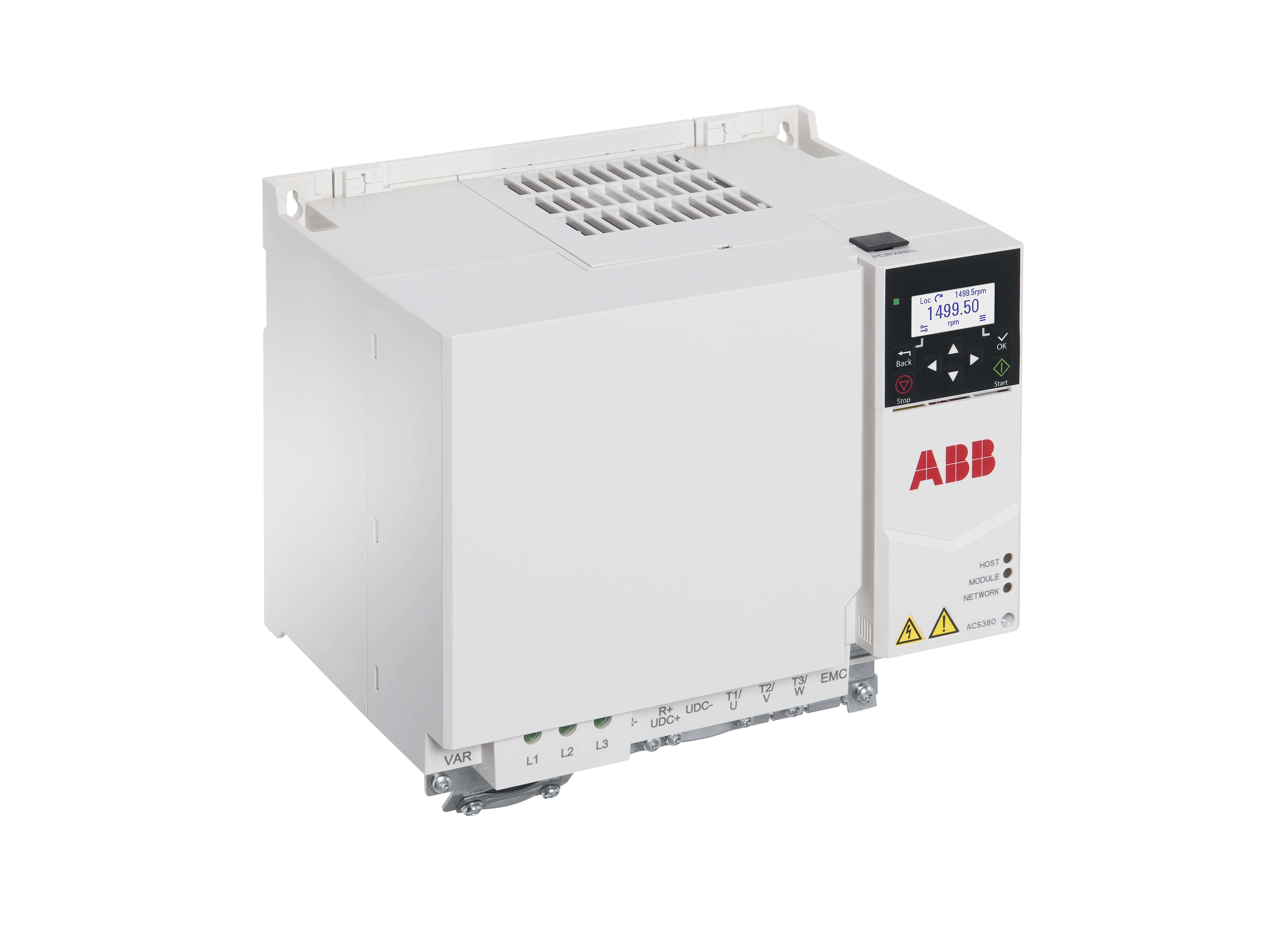 LV AC machinery drive module, IEC: Pn 11 kW, 48.0 A, 230 V, UL: Pld 15 Hp, 46.2 A, 208 V (ACS380-040N-048A-2)