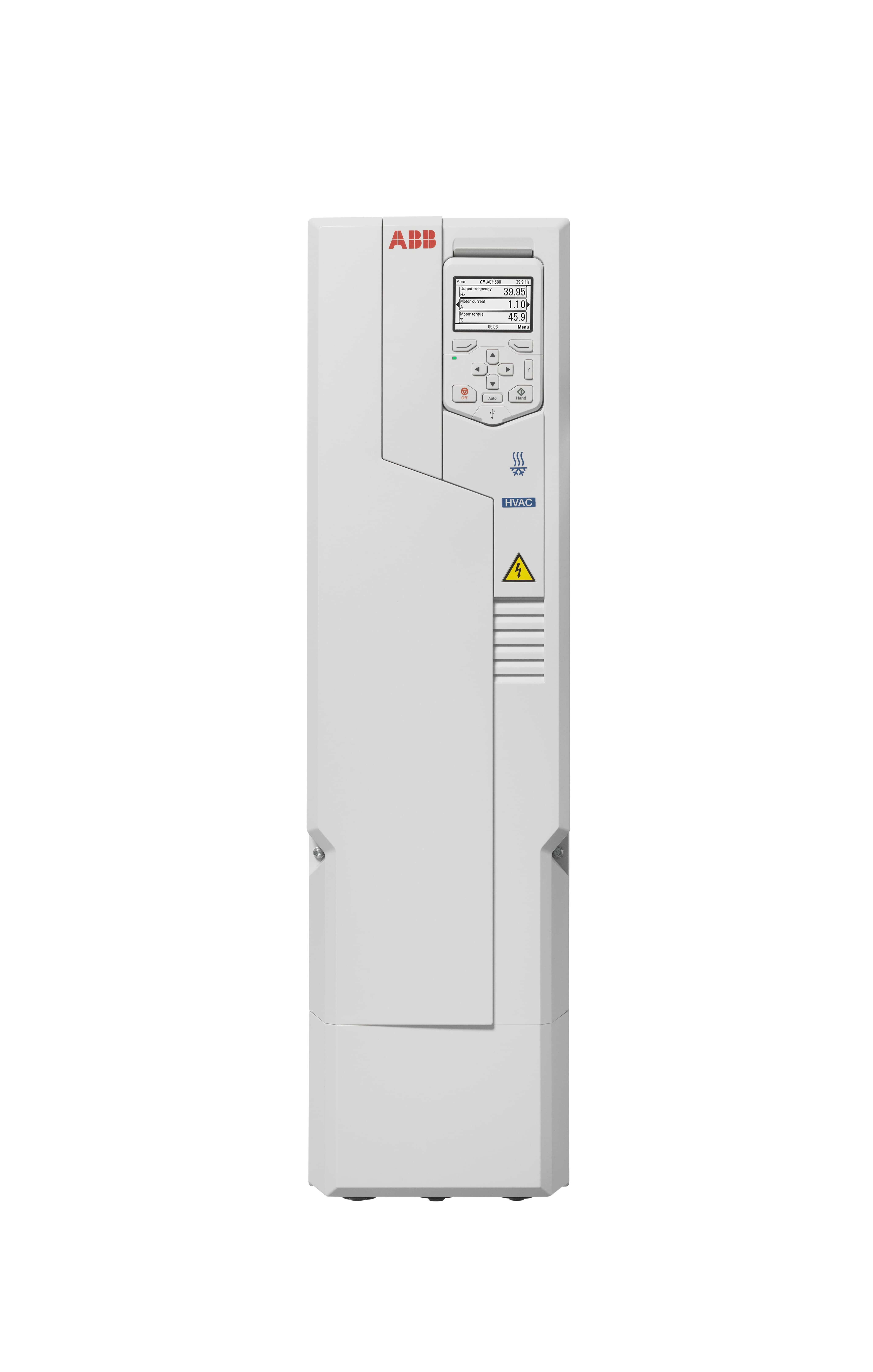 LV AC wall-mounted drive for HVAC, UL: Pld 50 Hp, 52 A, 575 V (ACH580-01-052A-6)