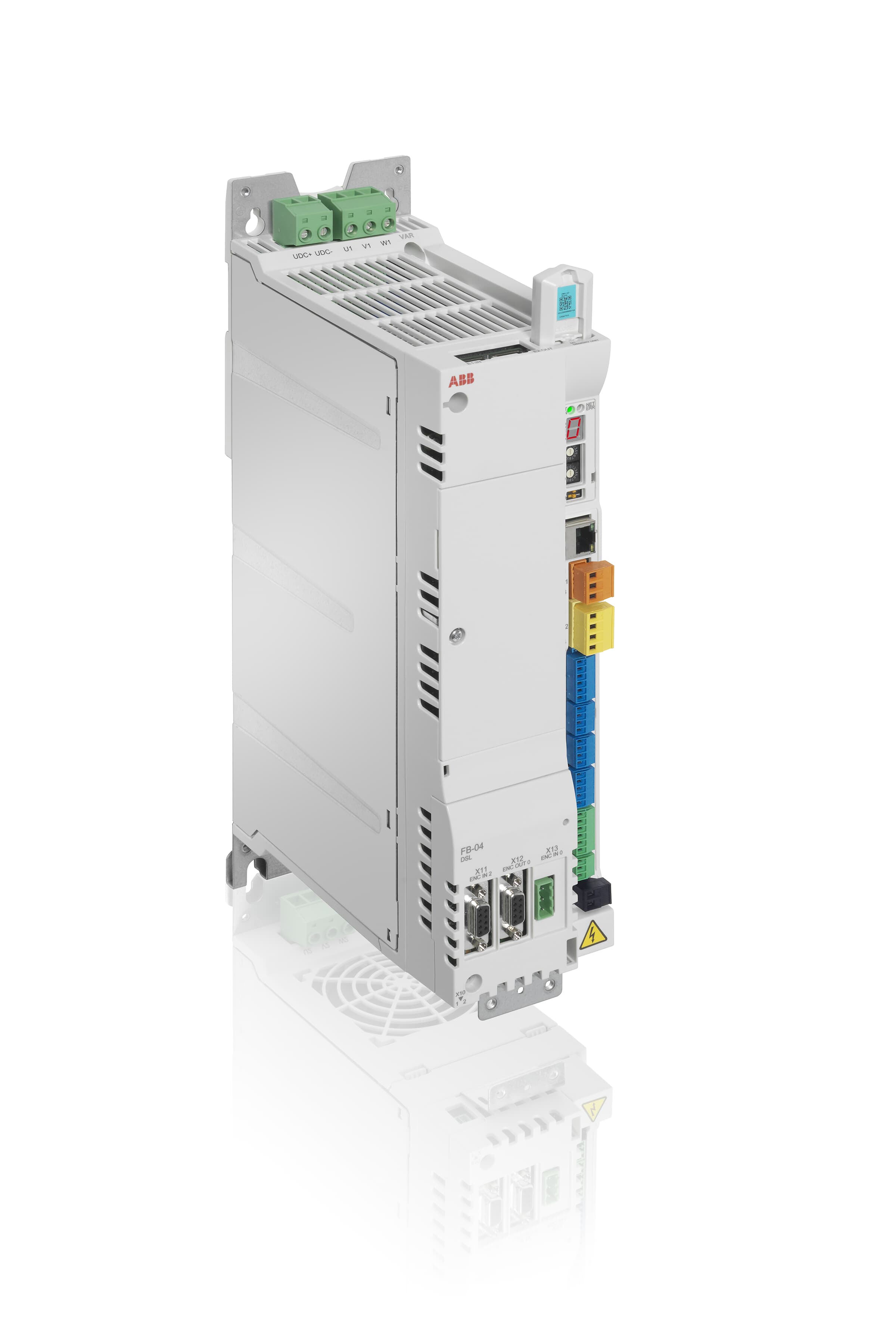 LV AC servo drive, IEC: In 9 A (MFE180-04AN-016A-4+N8020)