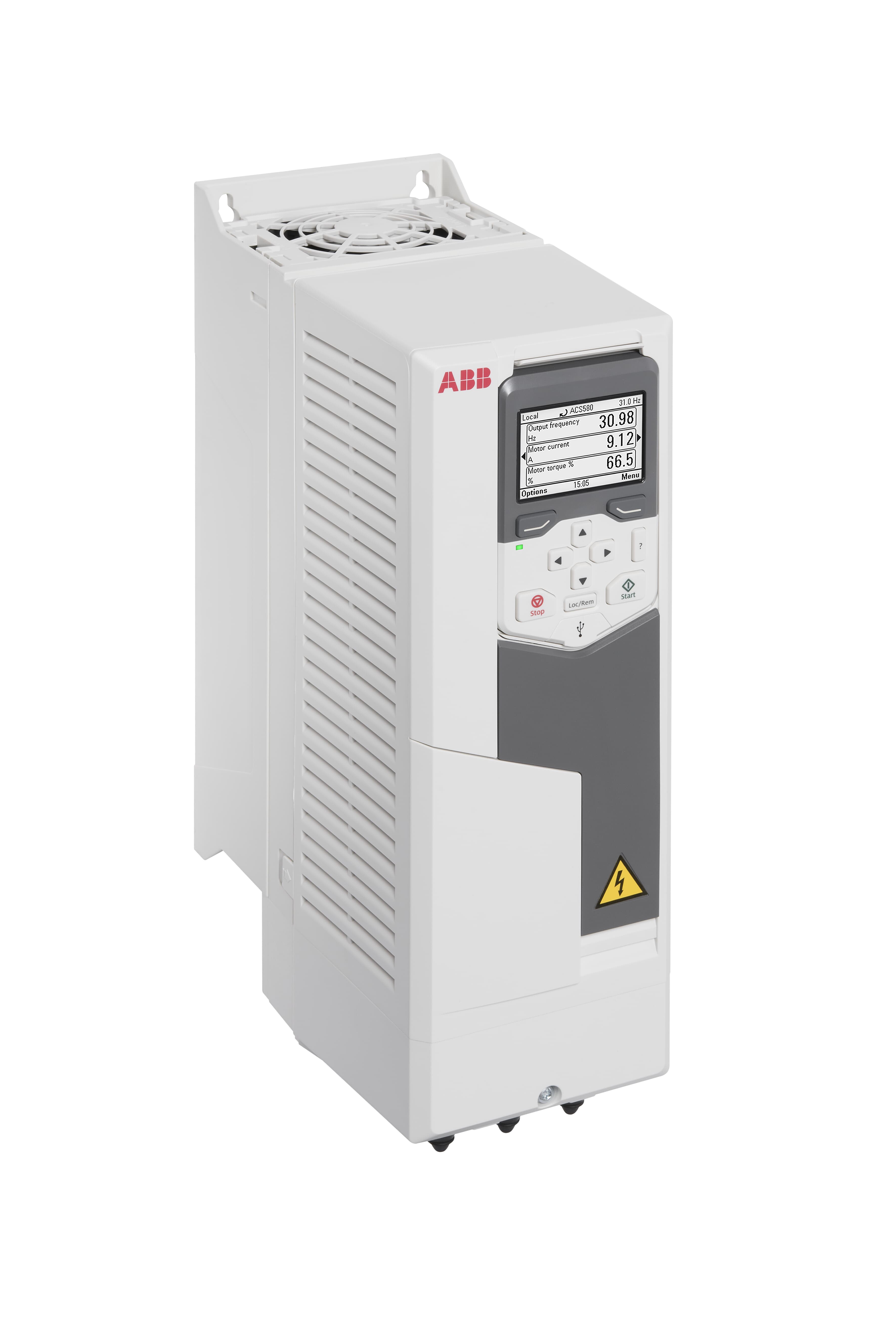 LV AC general purpose wall-mounted drive, IEC: Pn 1.5 kW, 7.6 A, 230 V (ACS580-01-07A6-2)