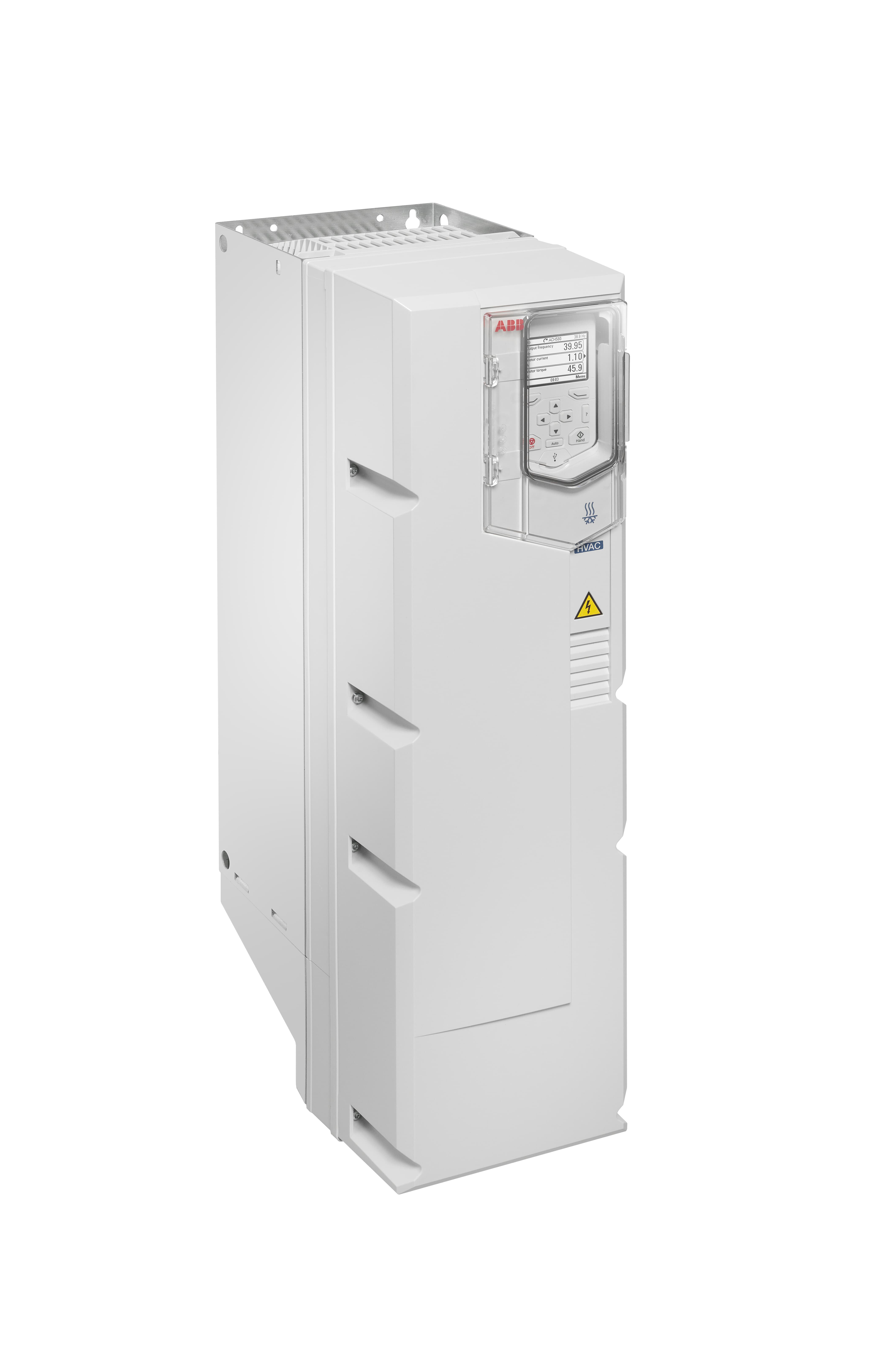 LV AC wall-mounted drive for HVAC, IEC: Pn 22 kW, 89 A, 230 V (ACH580-01-089A-2+B056)