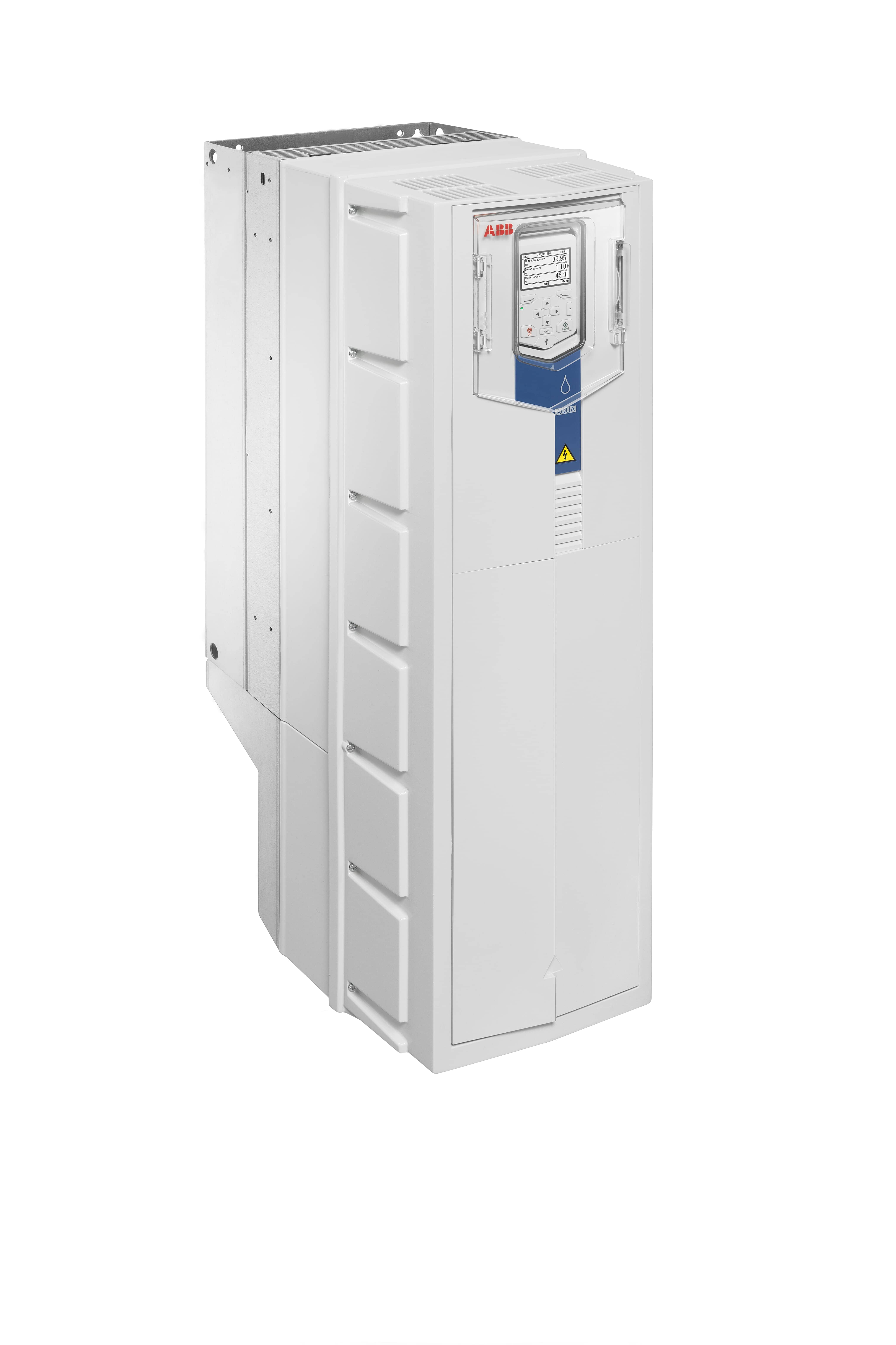 LV AC wall-mounted drive for water and wastewater, IEC: Pn 75 kW, 276 A, 230 V (ACQ580-01-276A-2+B056)
