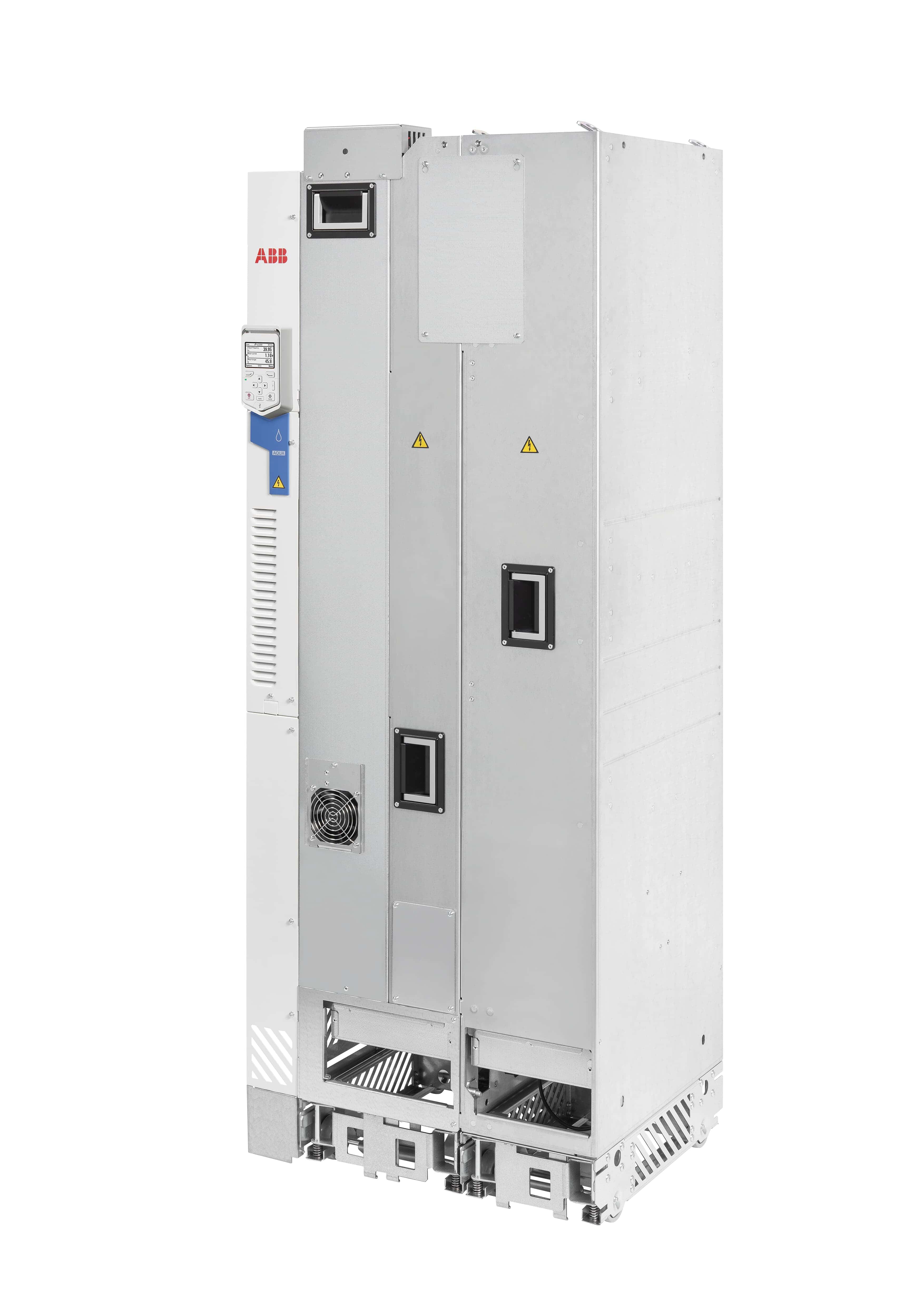 LV AC ultra-low harmonic drive module for water and wastewater, IEC: Pn 355 kW, 650 A, 400 V, UL: Pld 400 Hp, 483 A, 480 V (ACQ580-34-650A-4)