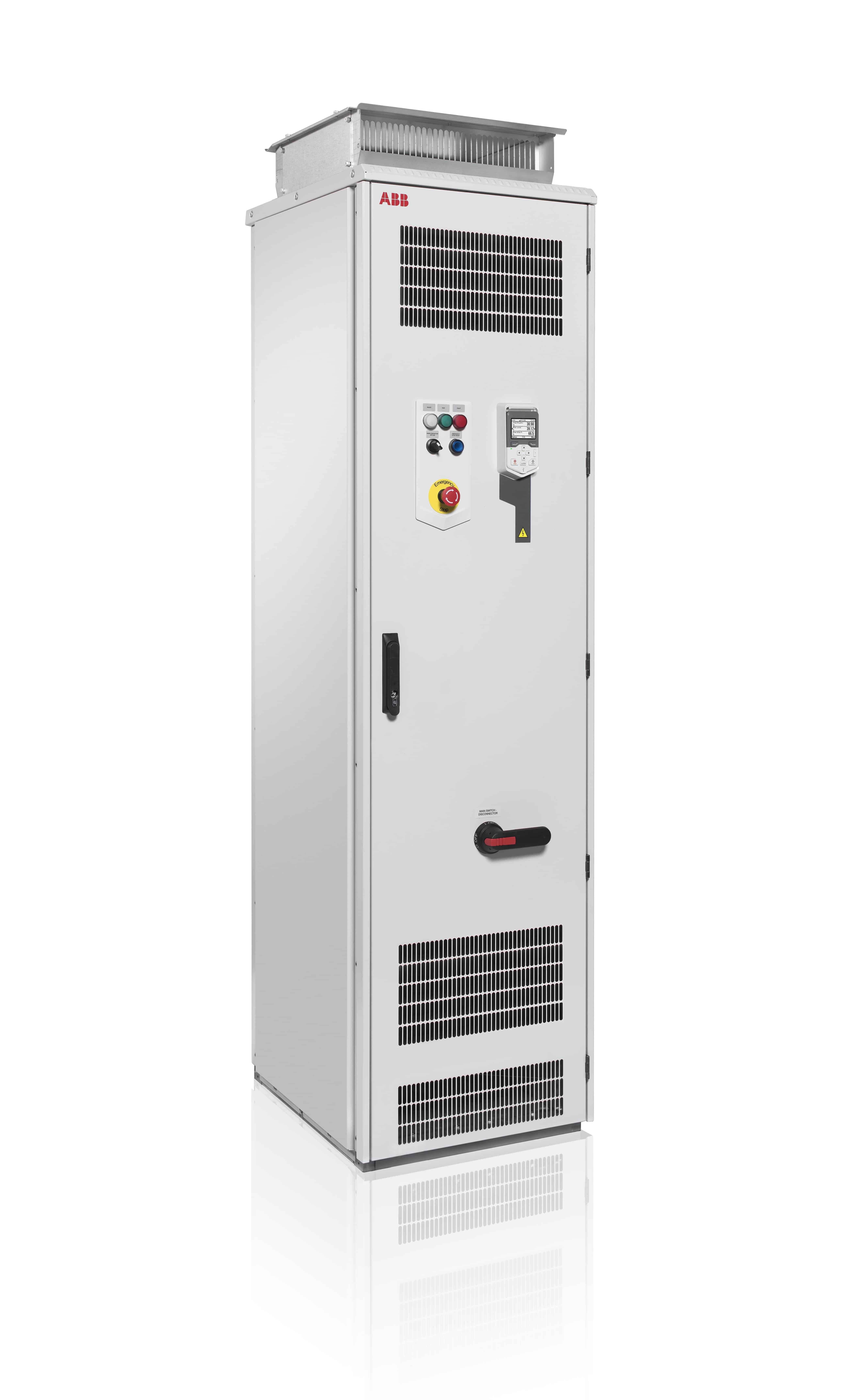 LV AC Cabinet-built single drives, UL: Pld 300 Hp, 361 A, 480 V (ACS580-07-0363A-4+B055+C129)