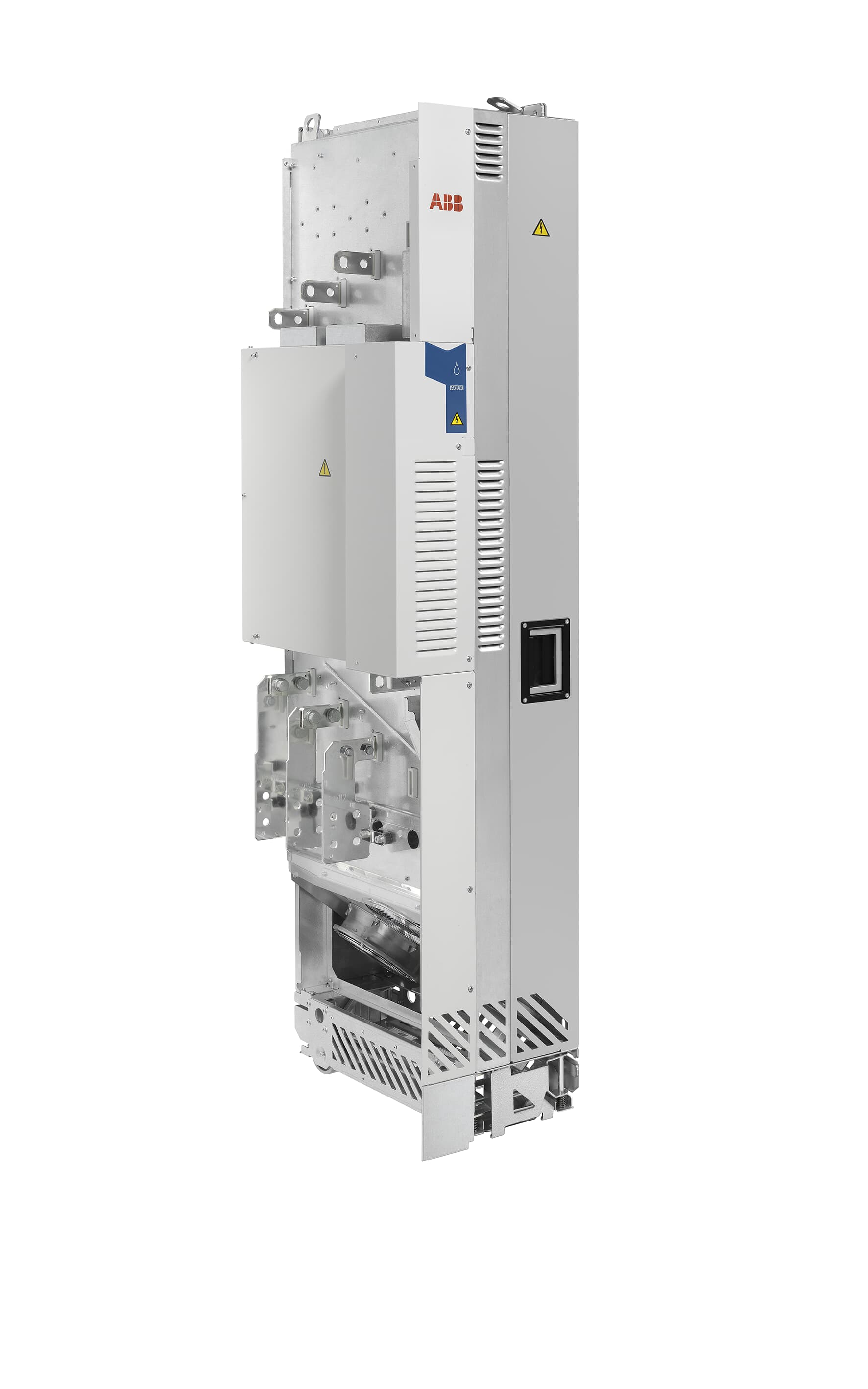 LV AC wall-mounted drive for water and wastewater, UL: Pld 400 Hp, 483 A, 460 V (ACQ580-04-505A-4)