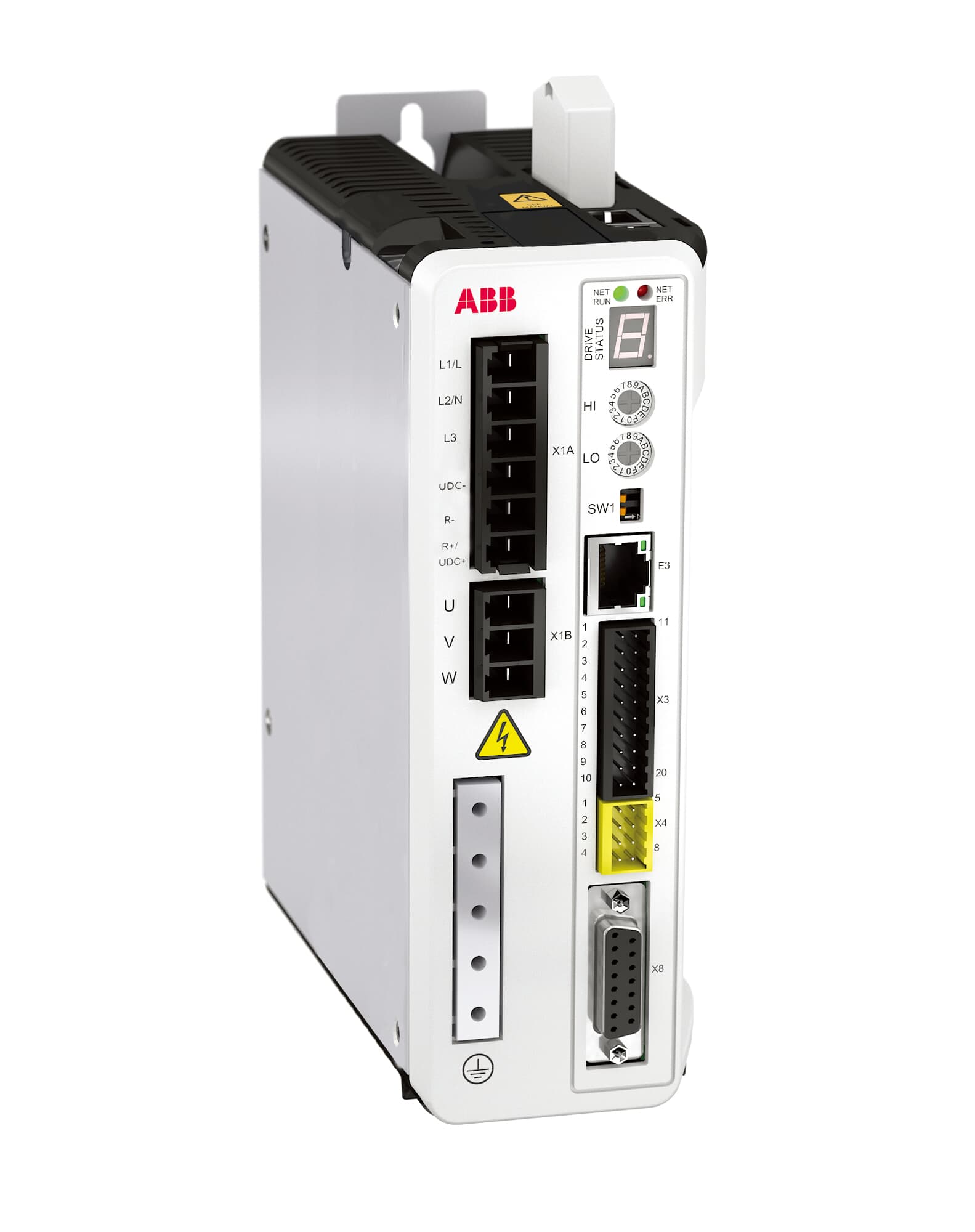 LV AC servo drive, IEC: In 6 A (MFE190-04UD-06A0-2)