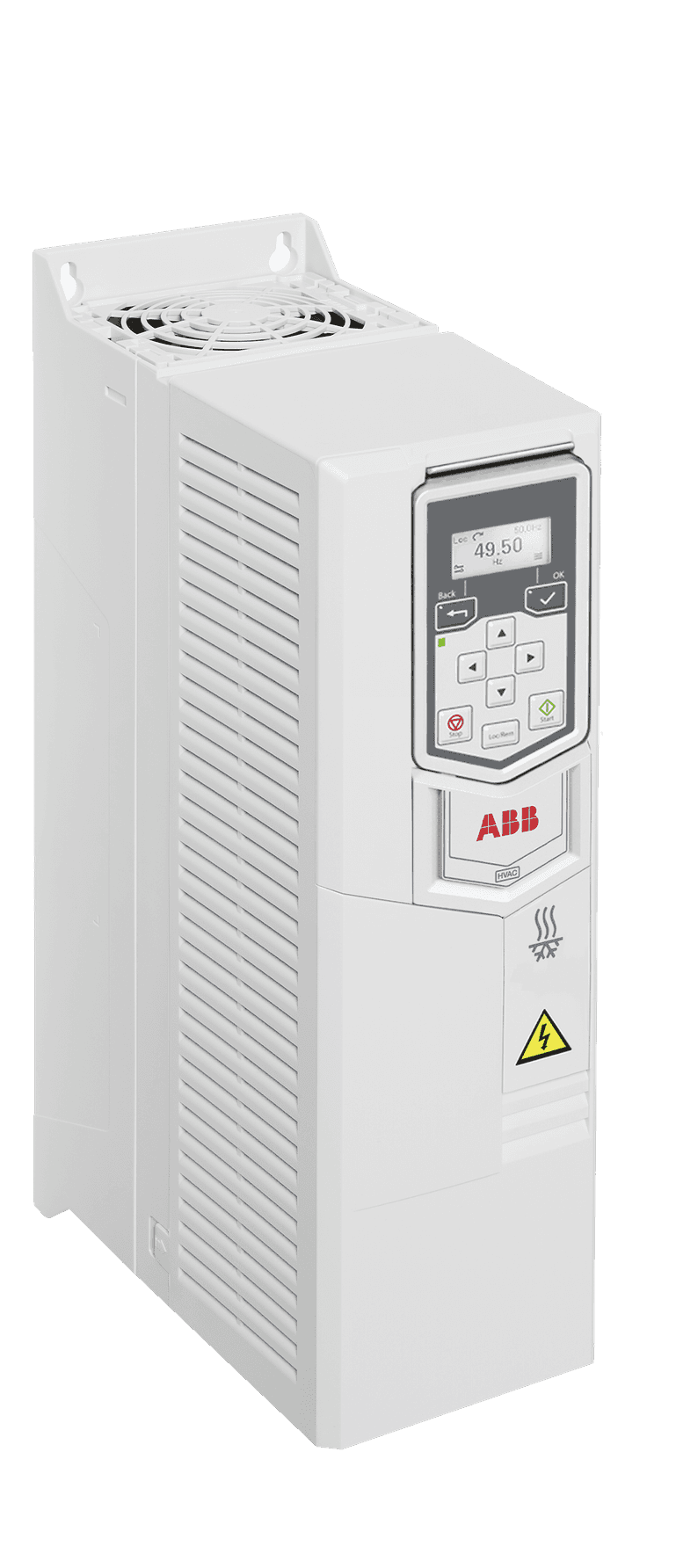 LV AC wall-mounted drive for HVAC, IEC: Pn 11 kW, 25 A (ACH531-01-026A-4)