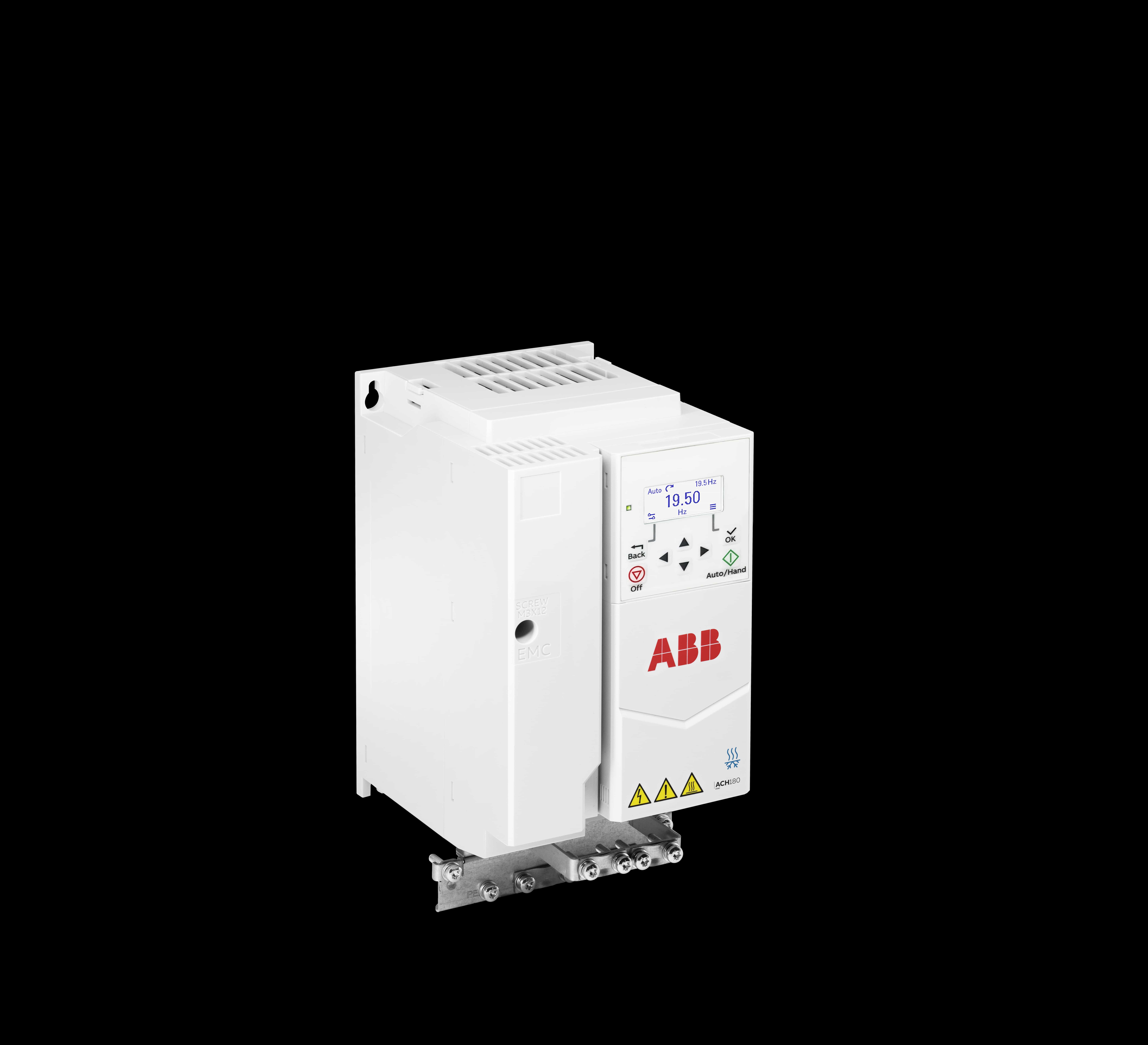 LV AC micro drive module for HVAC, IEC: Pn 7.5 kW, 17.0 A, 400 V, UL: Pld 10 Hp, 14.0 A, 460 V (ACH180-04S-17A0-4)