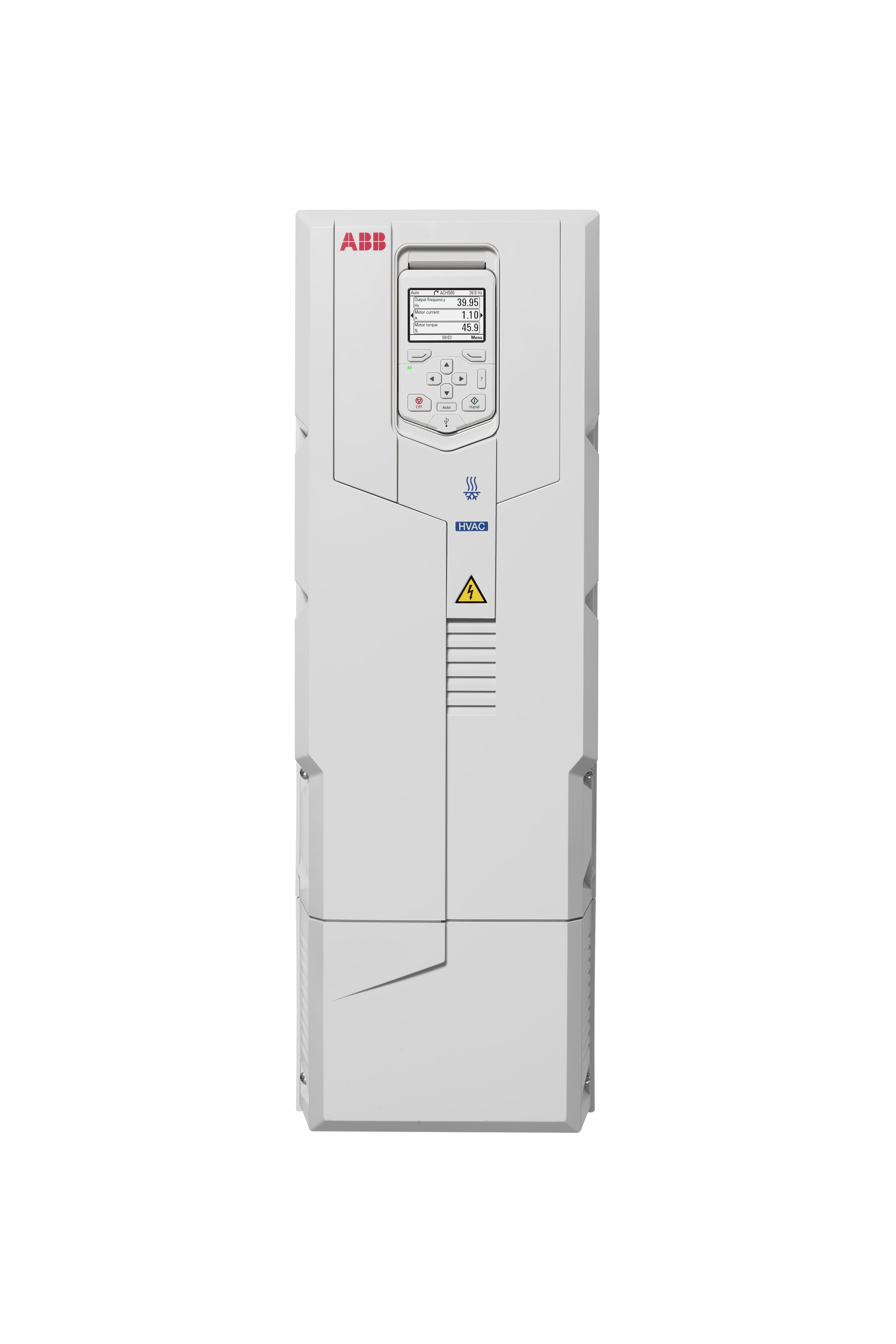 Wall-mounted ultra-low harmonic drive for HVAC, UL: Pld 20 Hp, 59.4 A, 230 V (ACH580-31-059A-2)