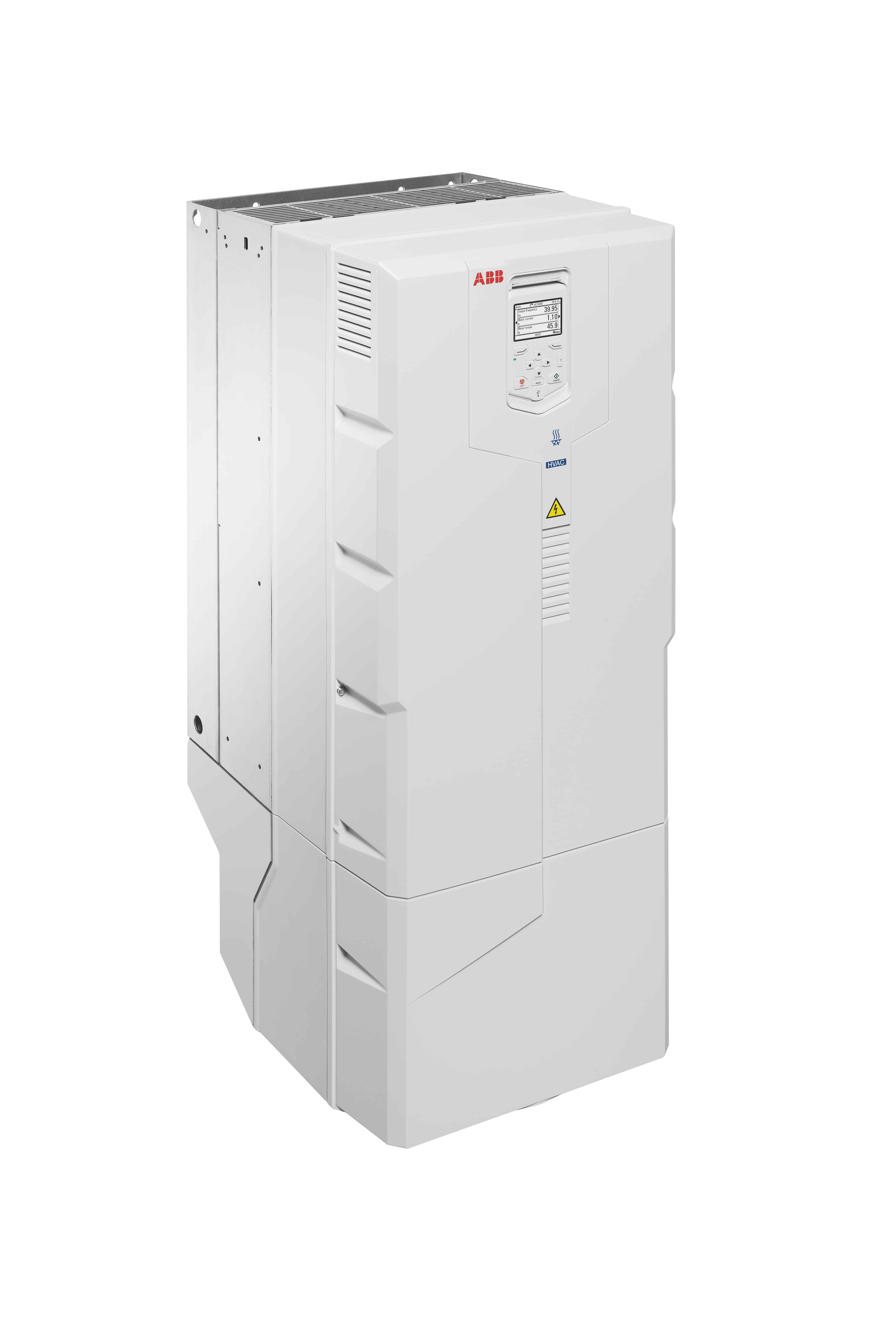 LV AC wall-mounted drive for HVAC, IEC: Pn 250 kW, 490 A, 400 V, UL: Pld 300 Hp, 480 A, 480 V (ACH580-01-490A-4)