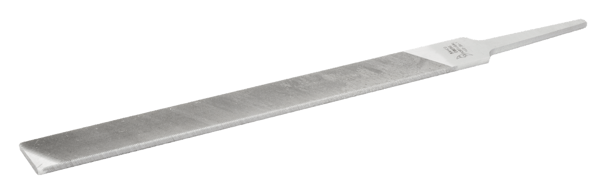 Mill Saw Files with 2 Round Edges Bastard Cut Unhandled