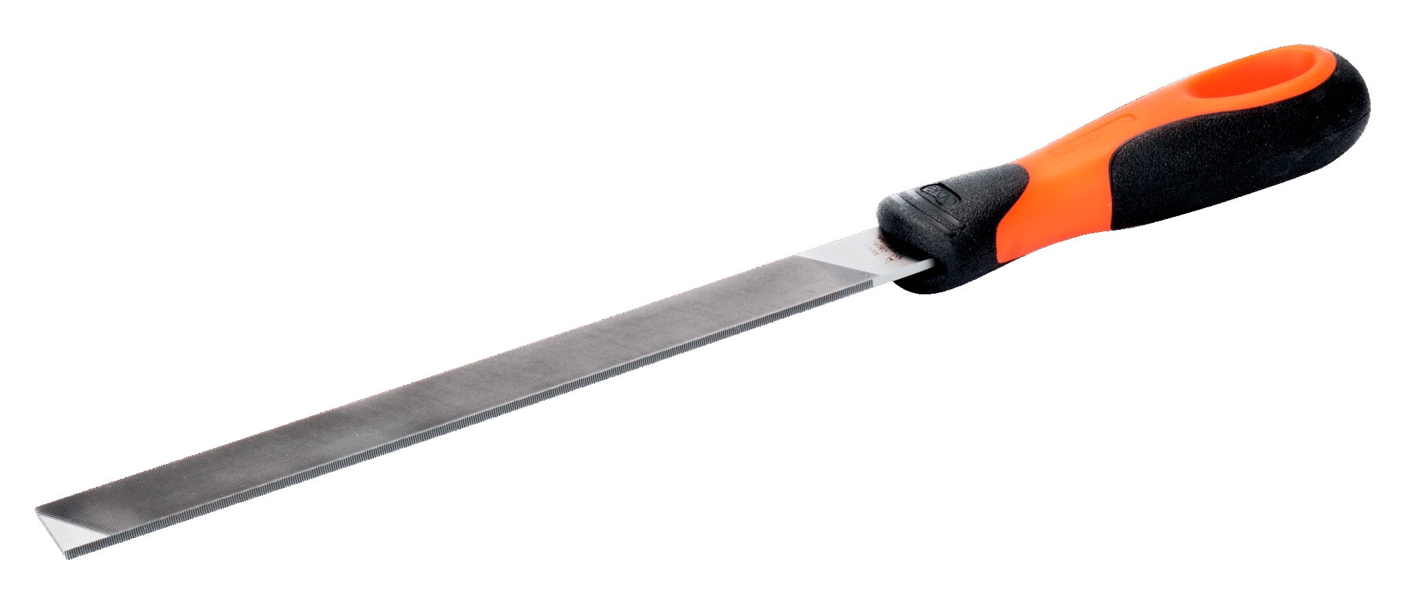 ERGO™ Mill Saw Files with Dual-Component Handle and 1 Round Edge Second Cut