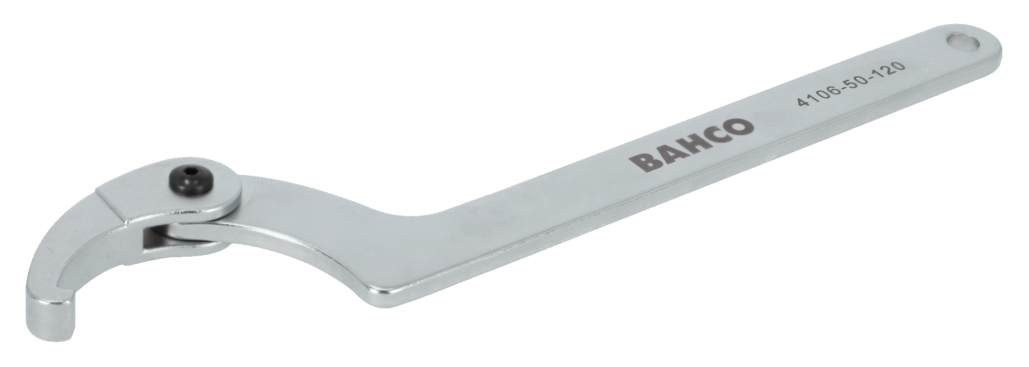 Flexible Head Adjustable Hook Wrenches with Chrome Finish