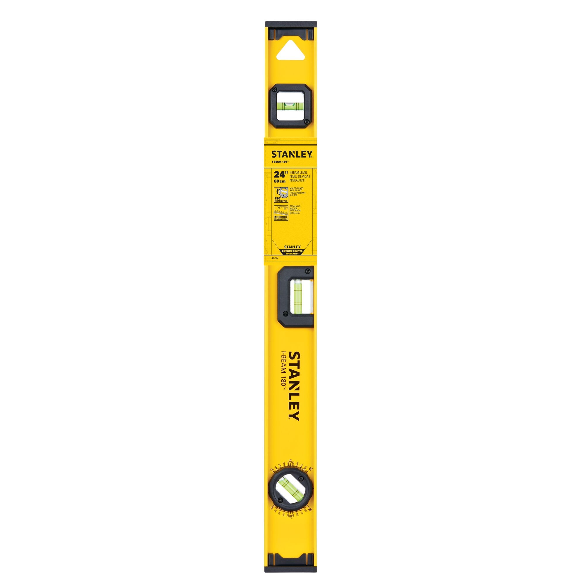 24 in 180° I-Beam Level