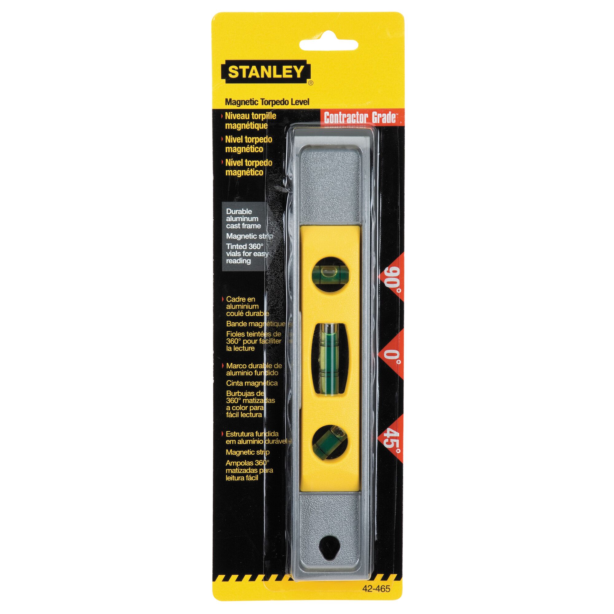 225 mm (9 in) Magnetic Torpedo Level