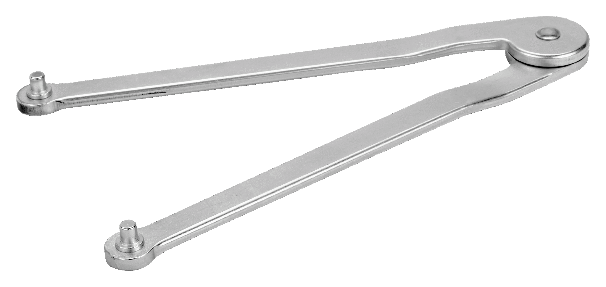 Adjustable Pin Wrenches with Chrome Finish