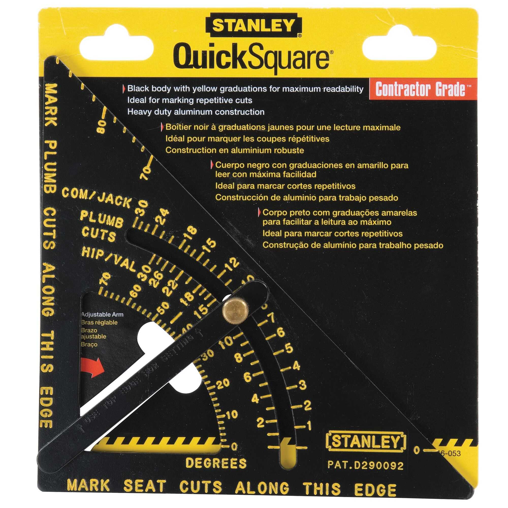 STANLEY® Aluminium Quick Square® with Arm