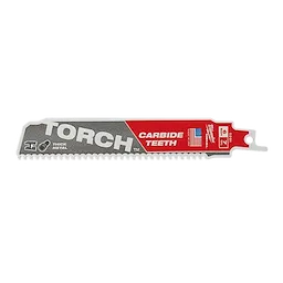 6" 8 TPI TORCH™ with Carbide Teeth SAWZALL® Blade (1 PK)