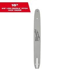 16" 3/8" LOW PROFILE™ Pitch, .043" Gauge Guide Bar