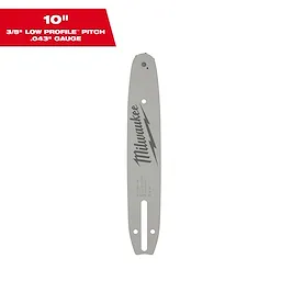10" 3/8" LOW PROFILE™ Pitch, .043" Gauge Guide Bar