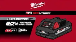 M18™ REDLITHIUM™ HIGH OUTPUT™ CP3.0 Battery 2-Pack