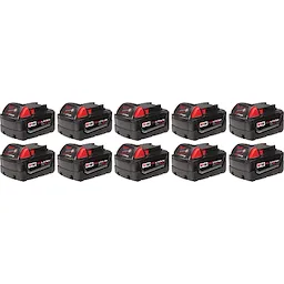 M18™ REDLITHIUM™ XC4.0 Extended Capacity Battery Ten Pack