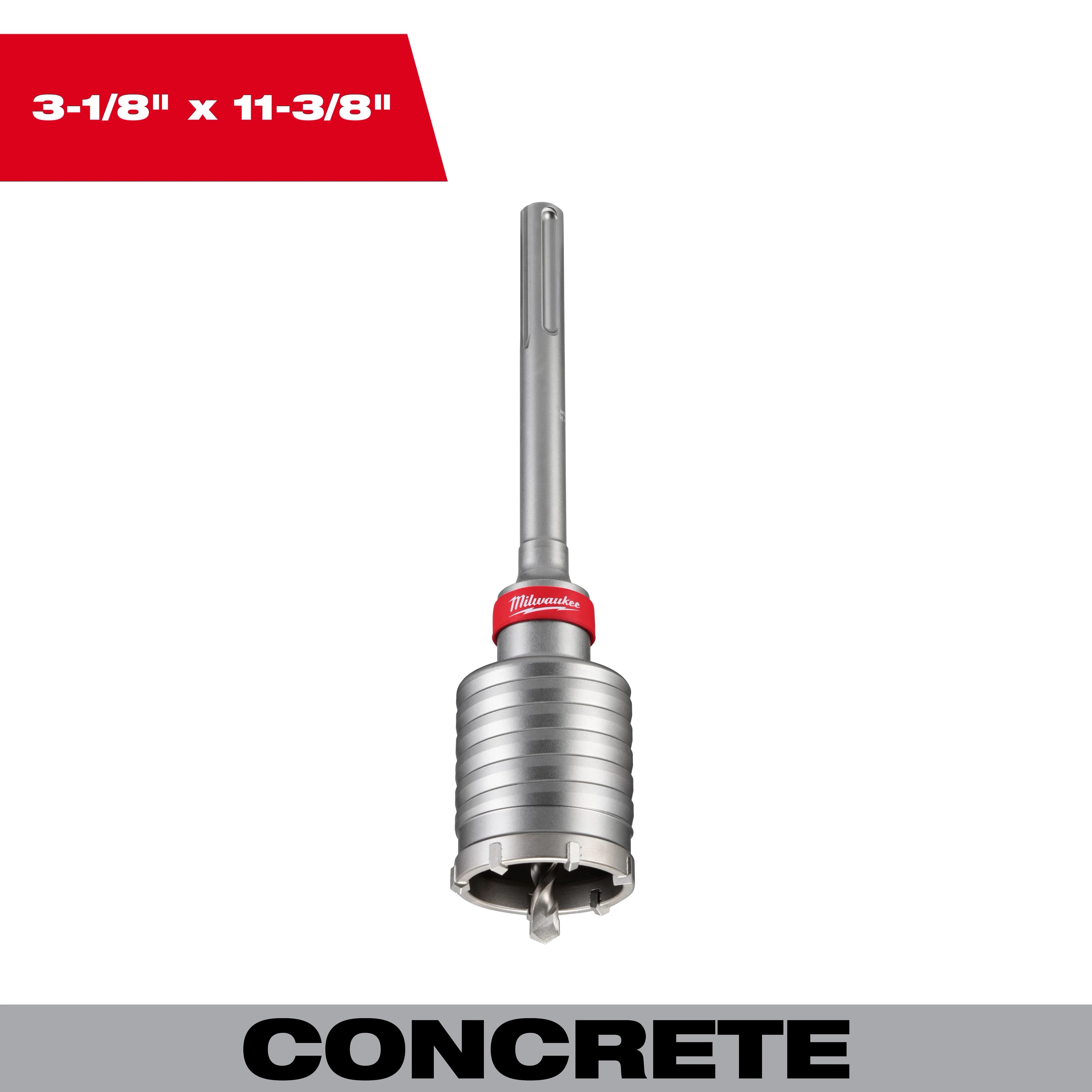 3-1/8" X 11-3/8" One Piece SDS Max Core Bit
