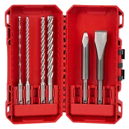 6 PC SDS Plus MX4™ 4-Cutter & Chisel Kit