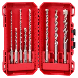 8 PC SDS Plus M/2™ 2-Cutter Drill Bit Kit