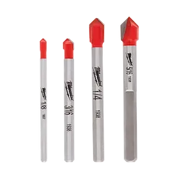 4PC Ceramic Tile and Glass Bit Set